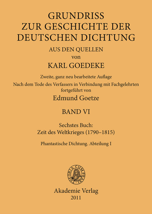 Siebentes Buch: Zeit des Weltkrieges (1790–1815)