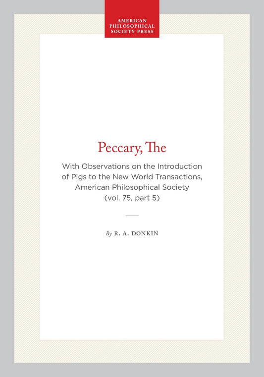The Peccary