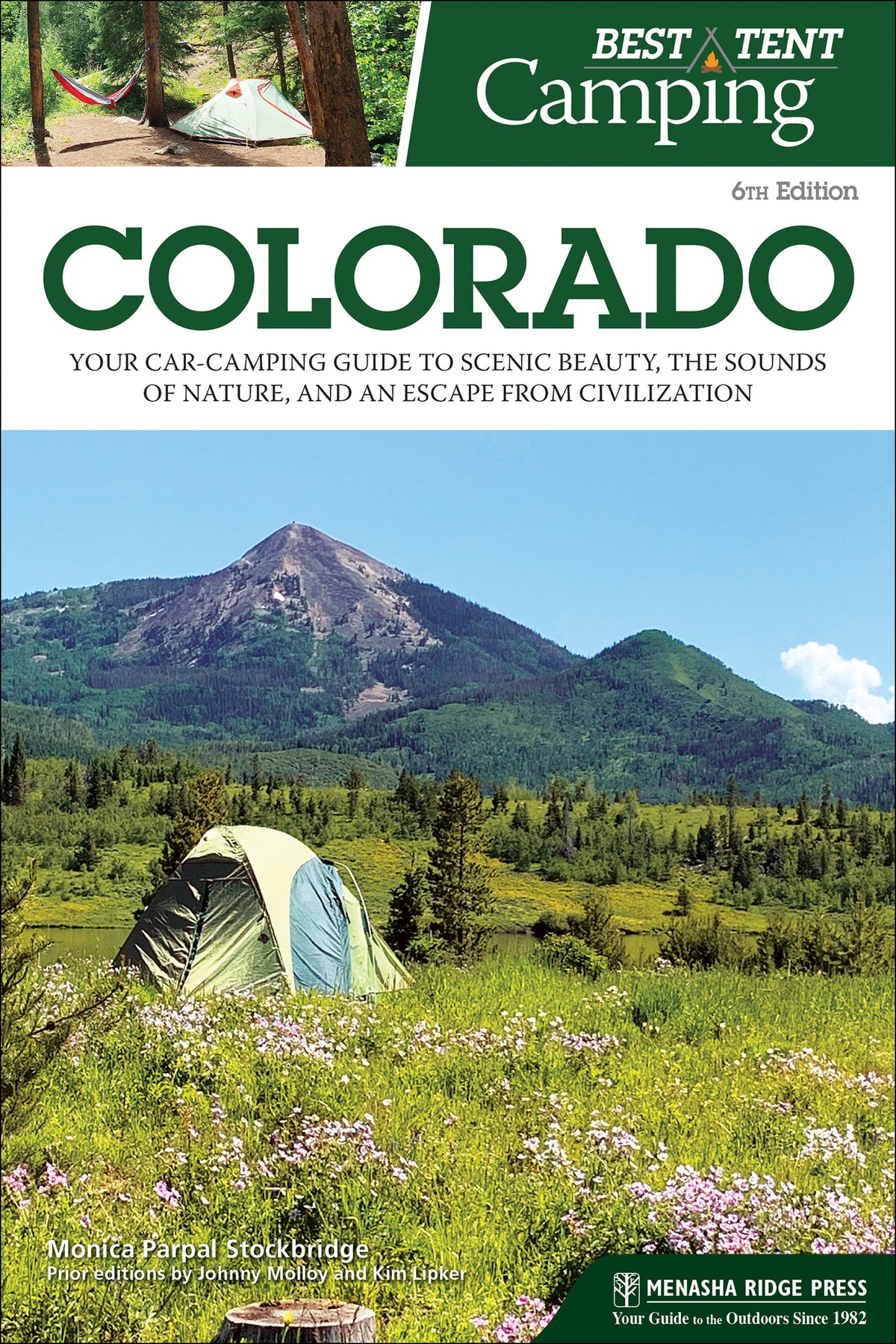 Cover image for Best Tent Camping: Colorado ISBN 9781634043021