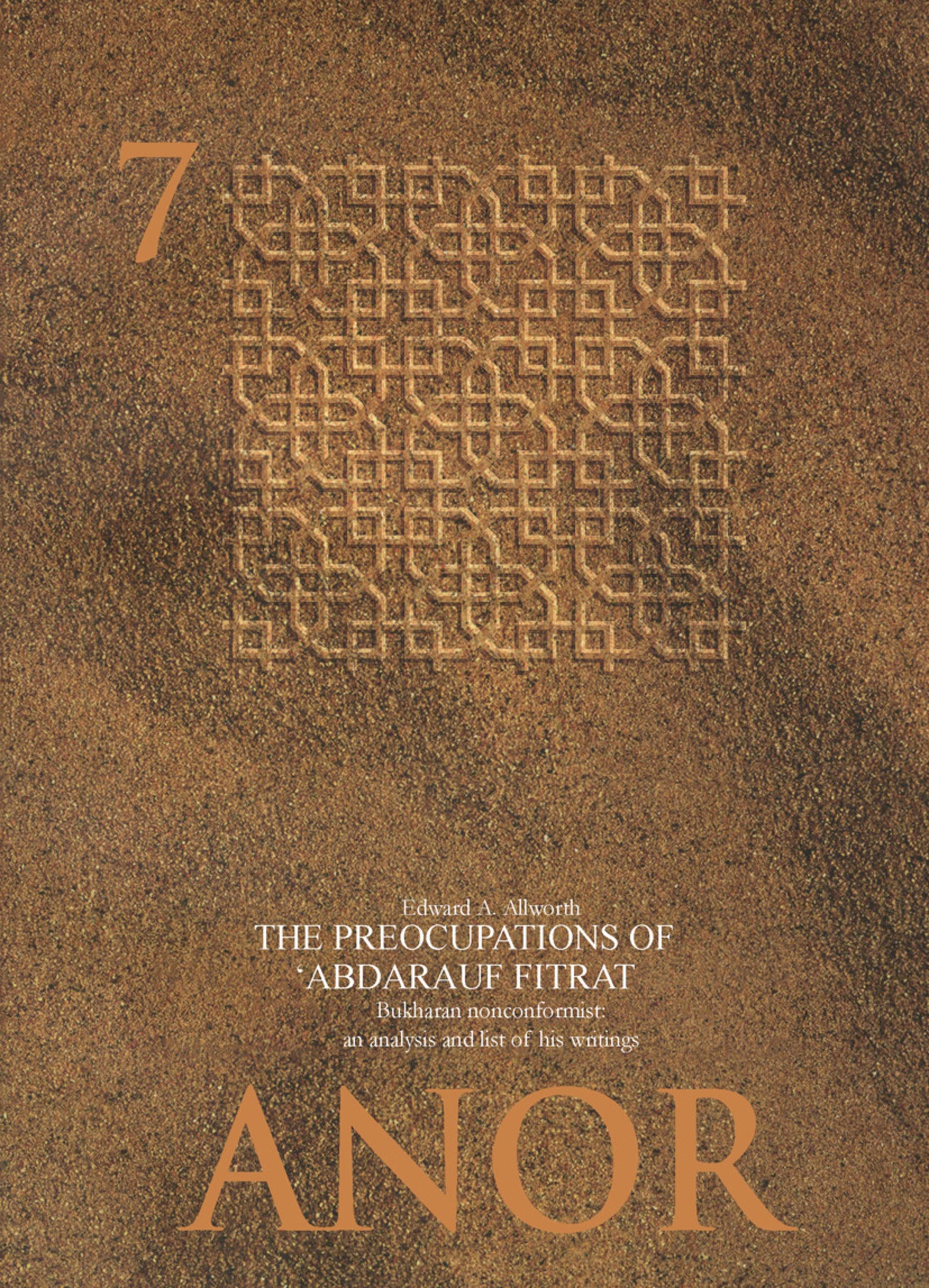 The Preoccupations of Abdalrauf Fitrat, Bukharan Nonconformist