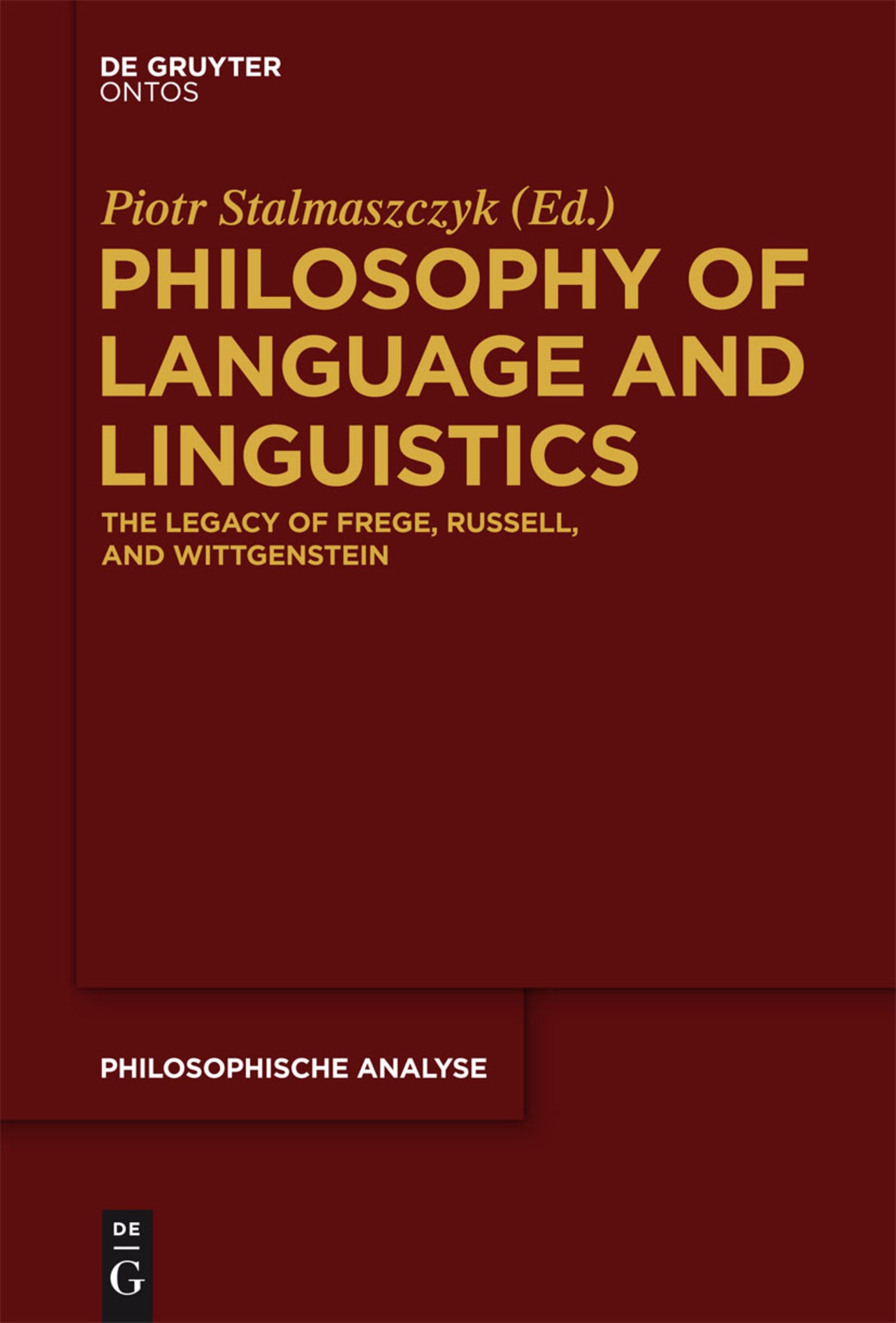 Philosophy of Language and Linguistics