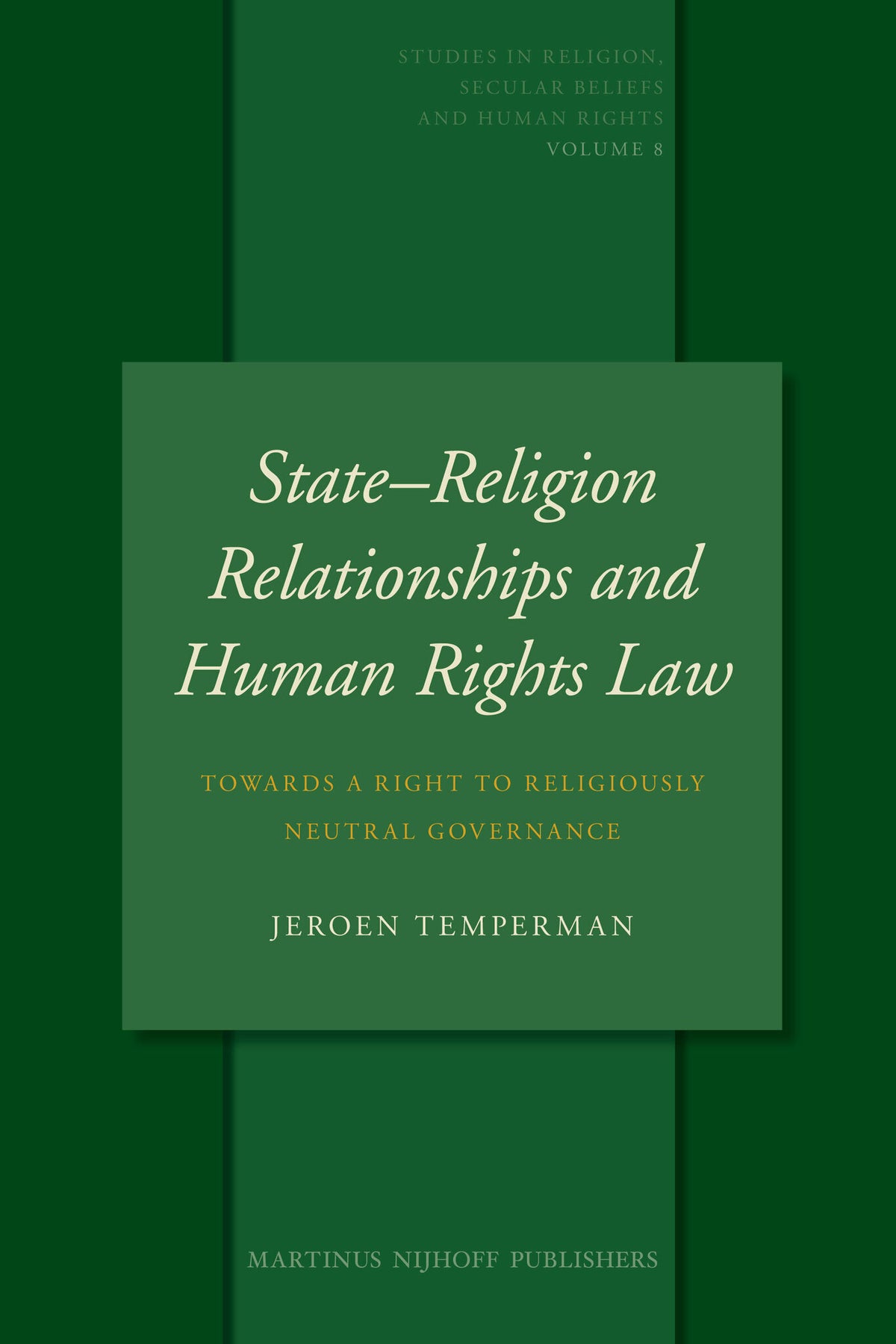 State–Religion Relationships and Human Rights Law