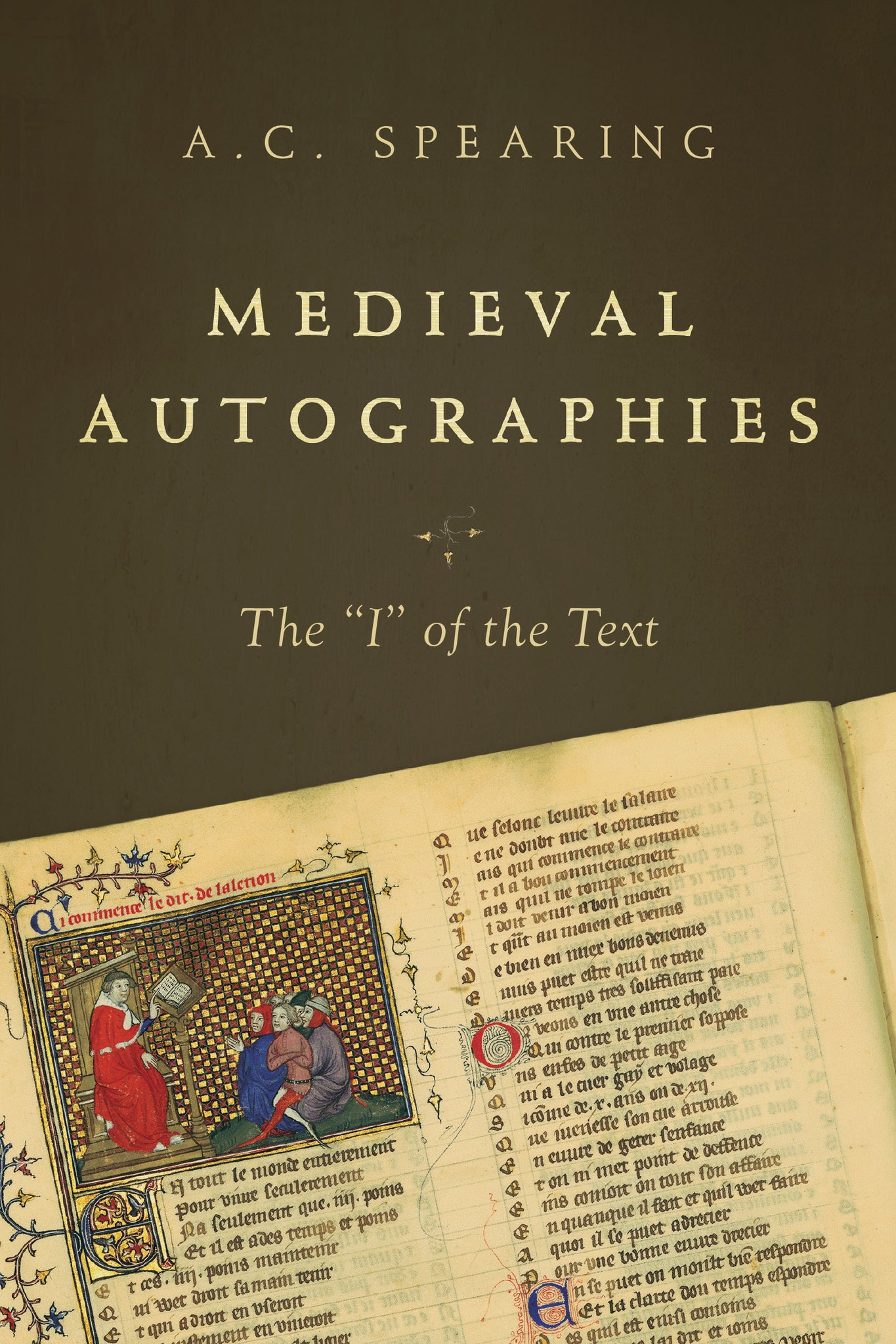 Cover image for Medieval Autographies ISBN 9780268158439