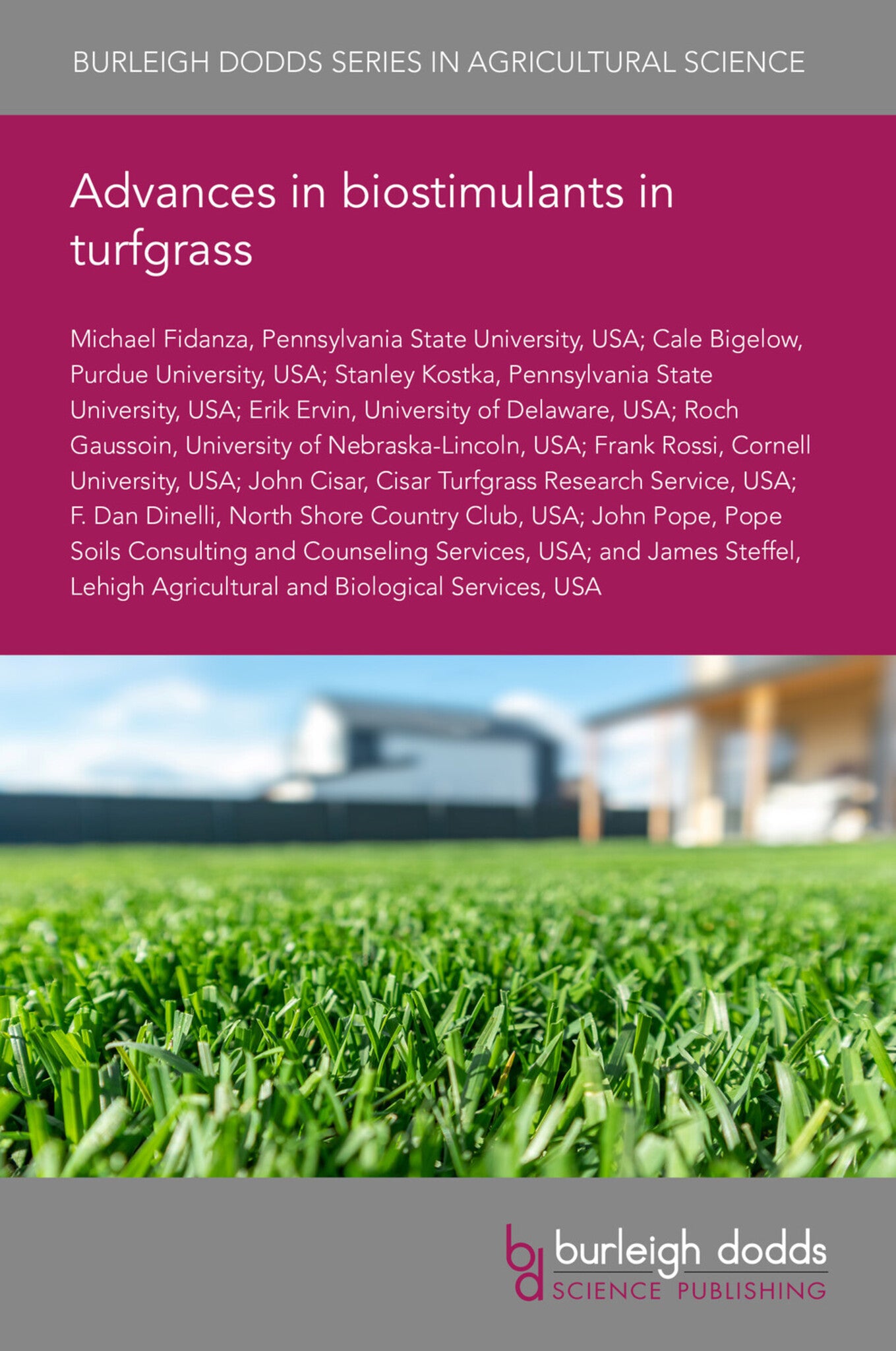 Cover image for Advances in biostimulants in turfgrass ISBN 9781801467803