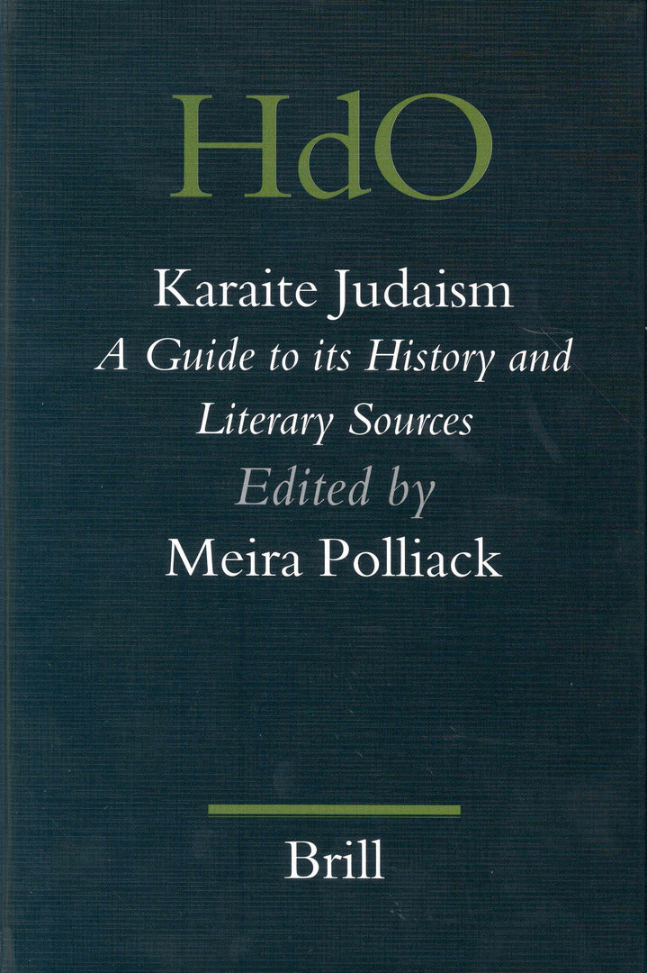 Cover image for Karaite Judaism ISBN 9789004122512