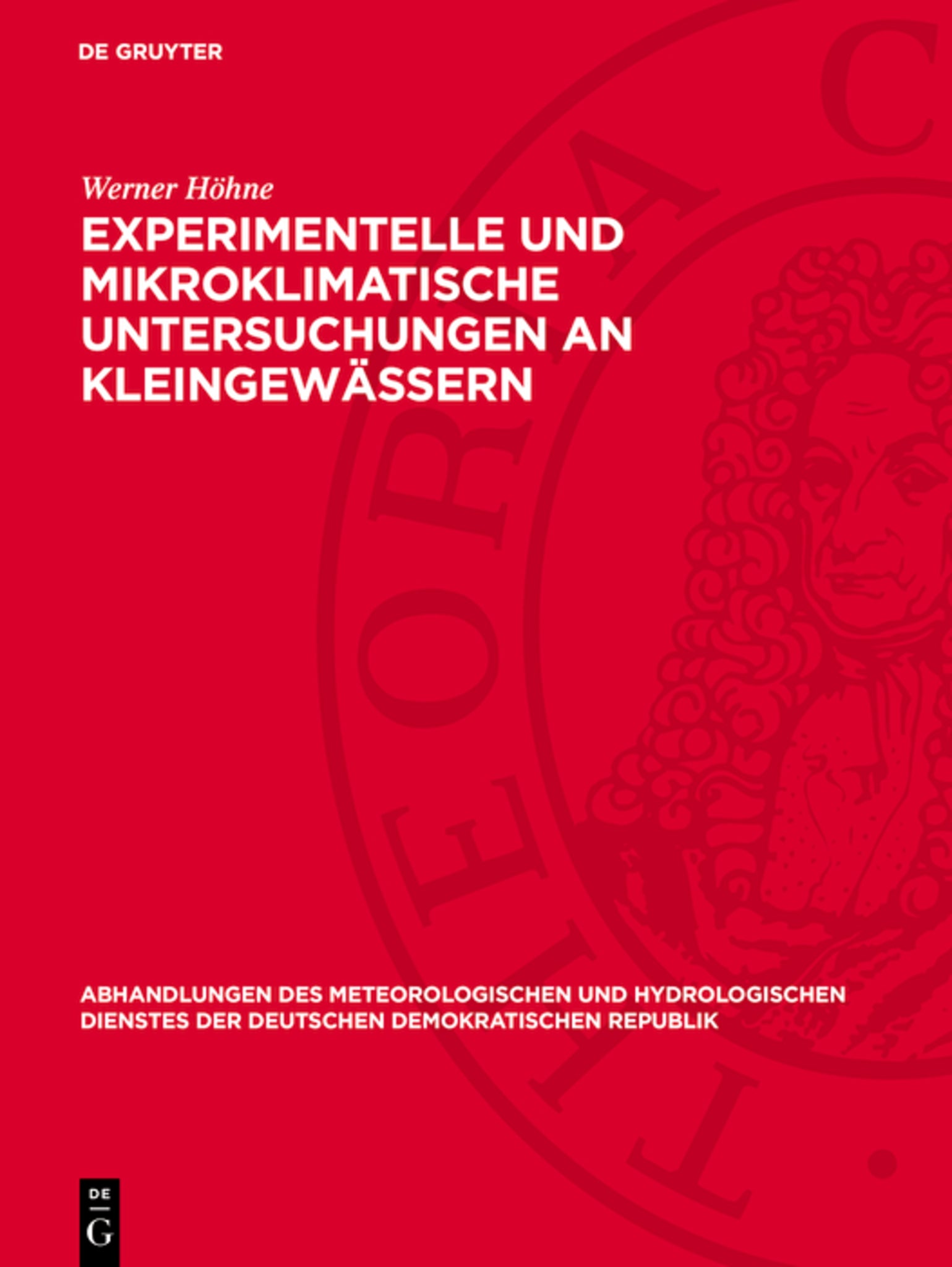 Experimentelle und mikroklimatische Untersuchungen an Kleingewässern