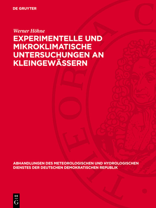 Experimentelle und mikroklimatische Untersuchungen an Kleingewässern
