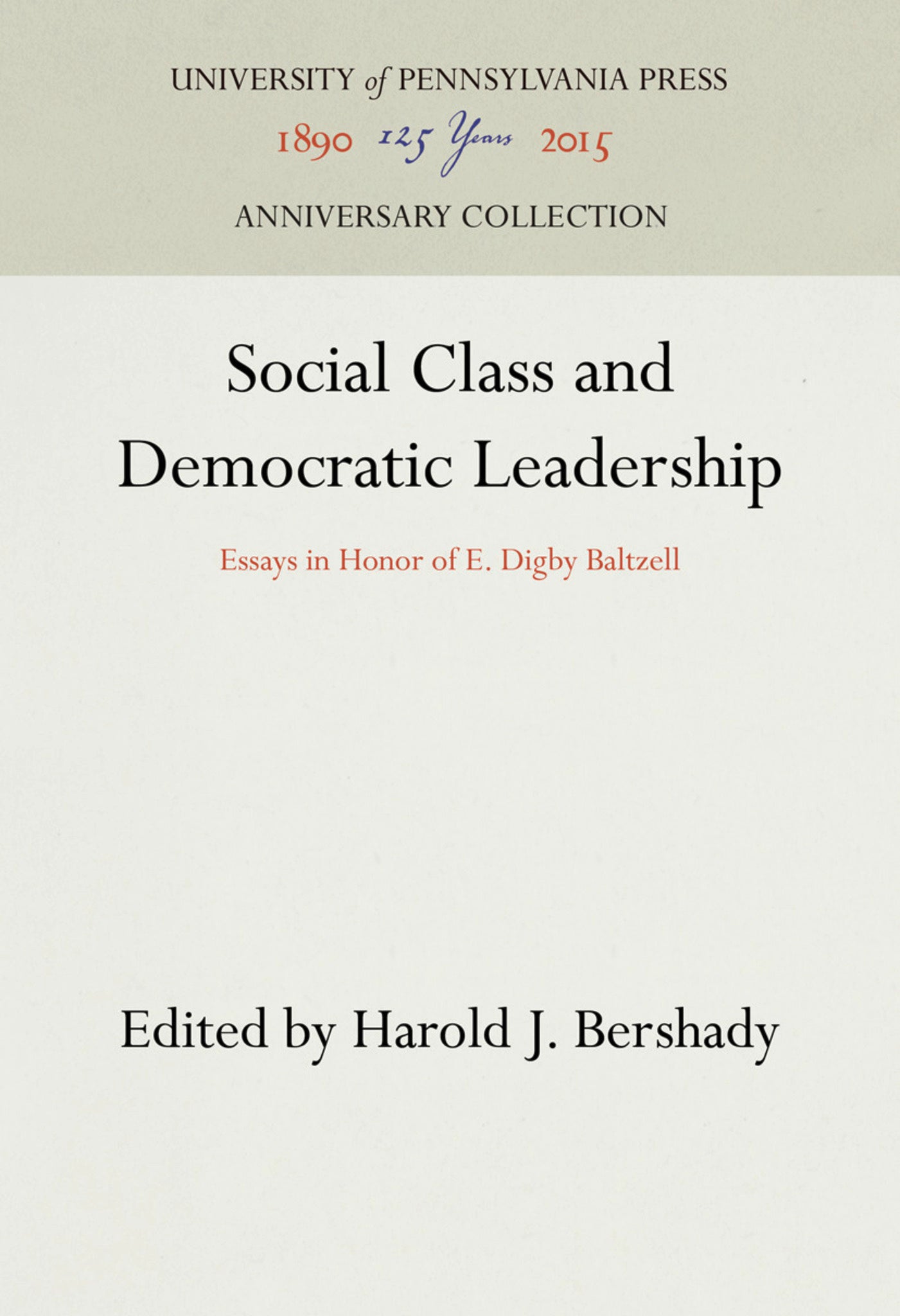 Social Class and Democratic Leadership