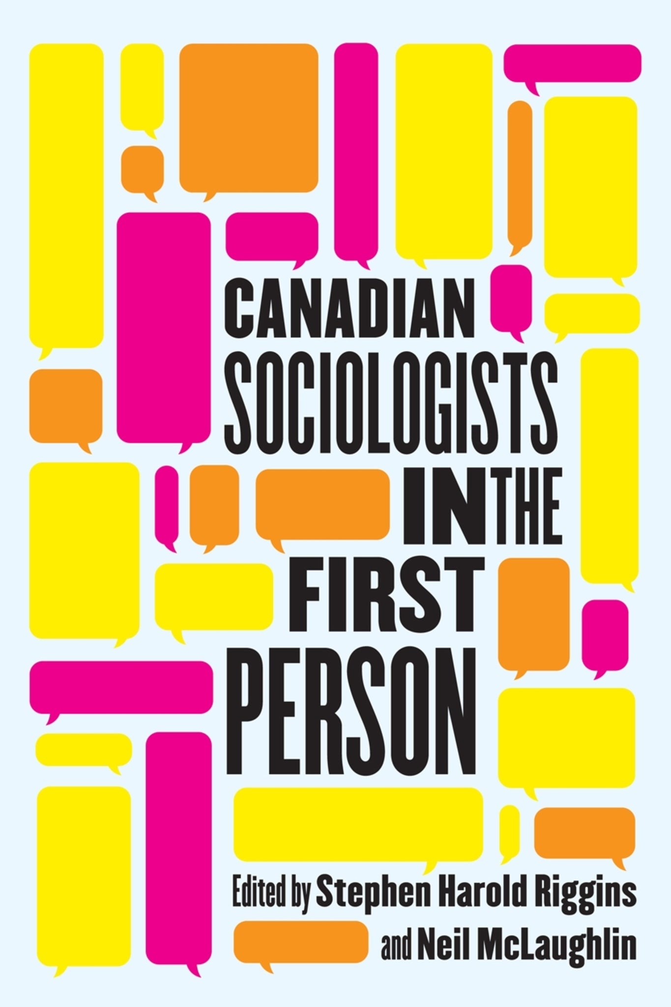 Cover image for Canadian Sociologists in the First Person ISBN 9780228006718