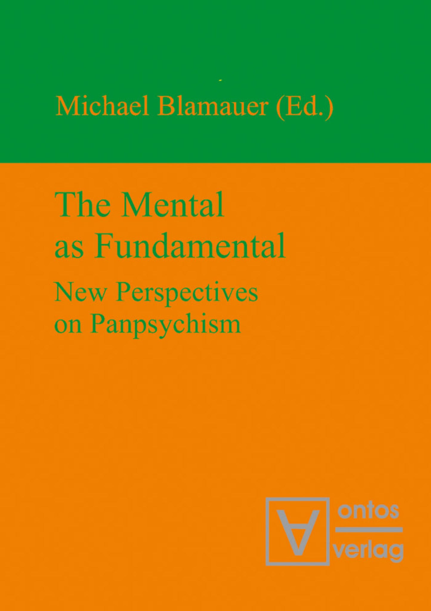 The Mental as Fundamental