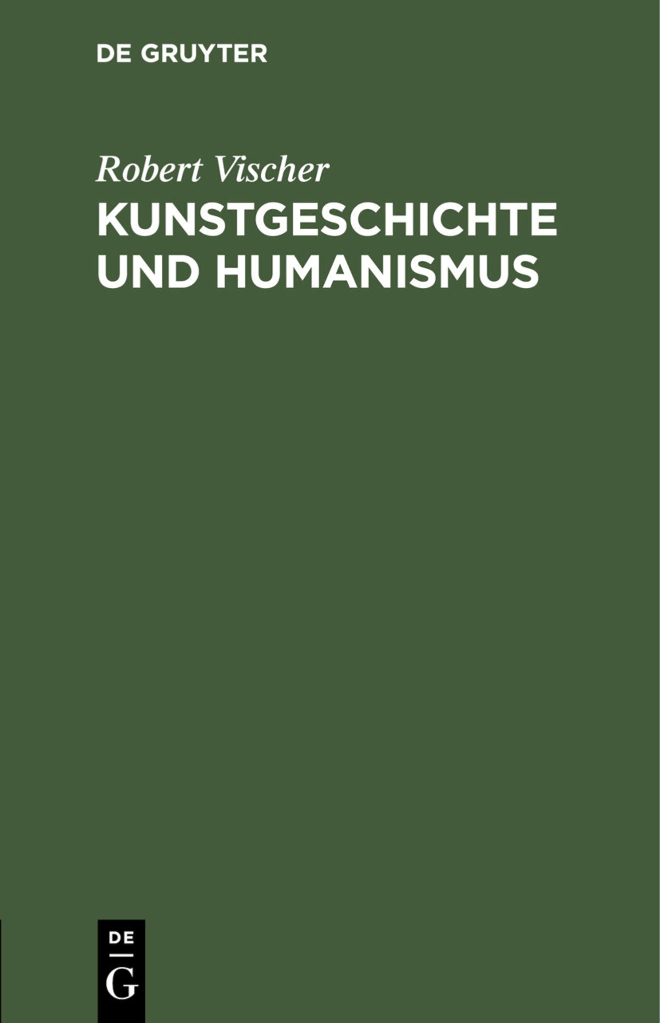 Kunstgeschichte und Humanismus