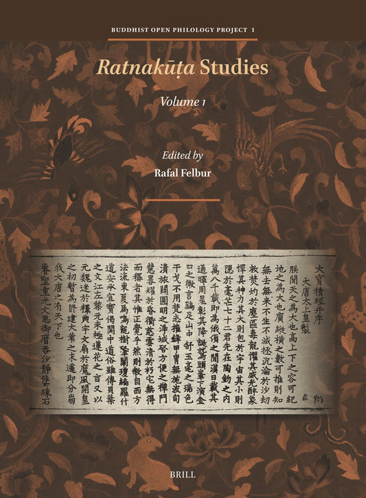Ratnakūṭa Studies, Volume I