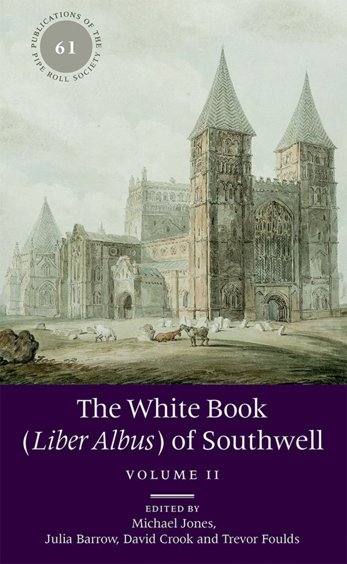 Cover image for The White Book (Liber Albus) of Southwell ISBN 9780901134677
