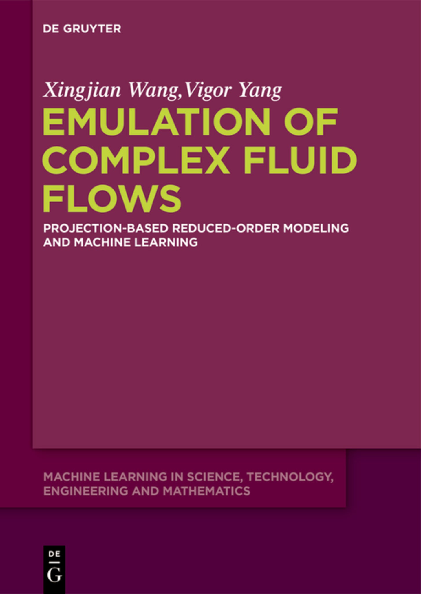 Cover image for Emulation of Complex Fluid Flows ISBN 9783111631356