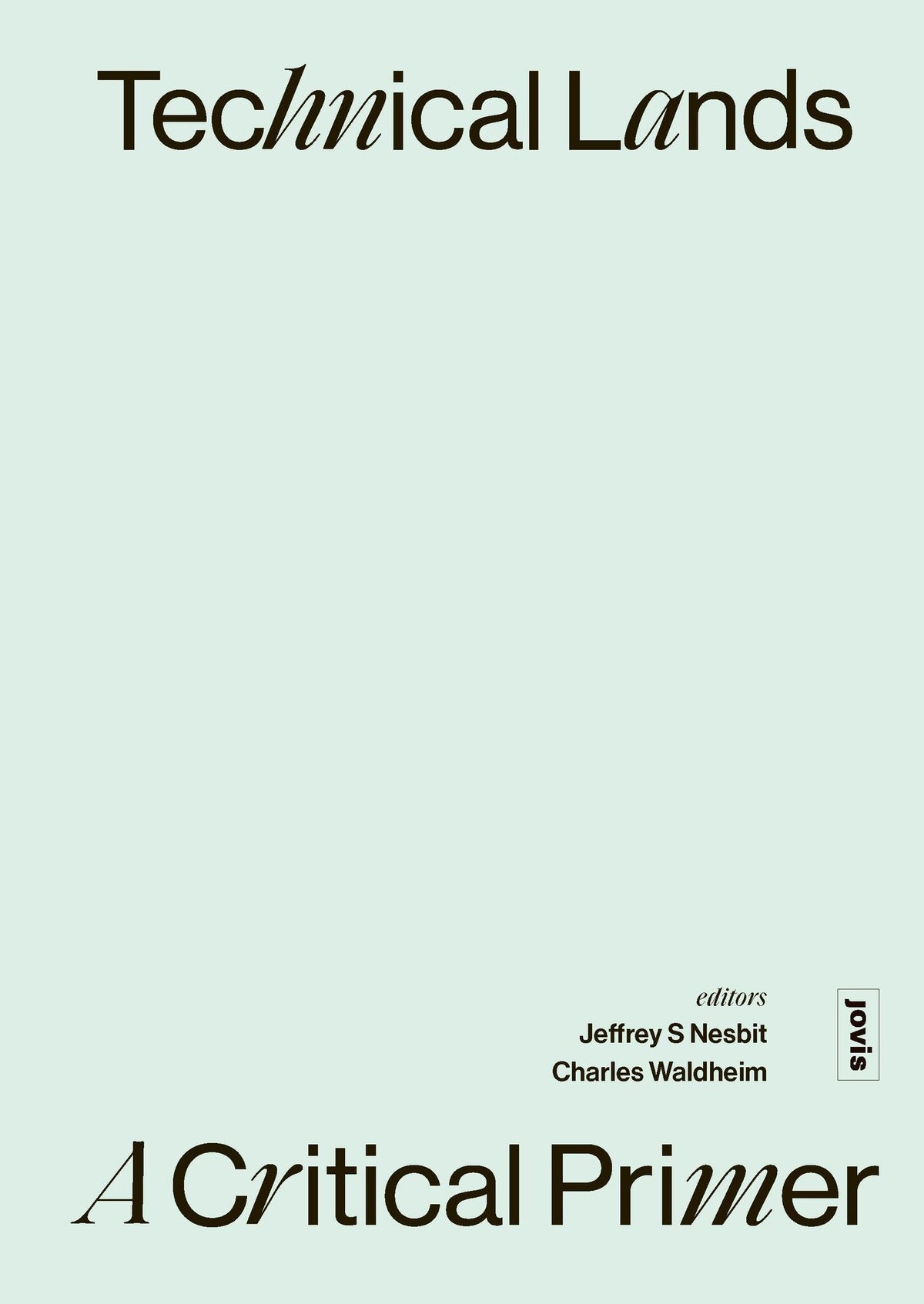 Cover image for Technical Lands ISBN 9783868597042