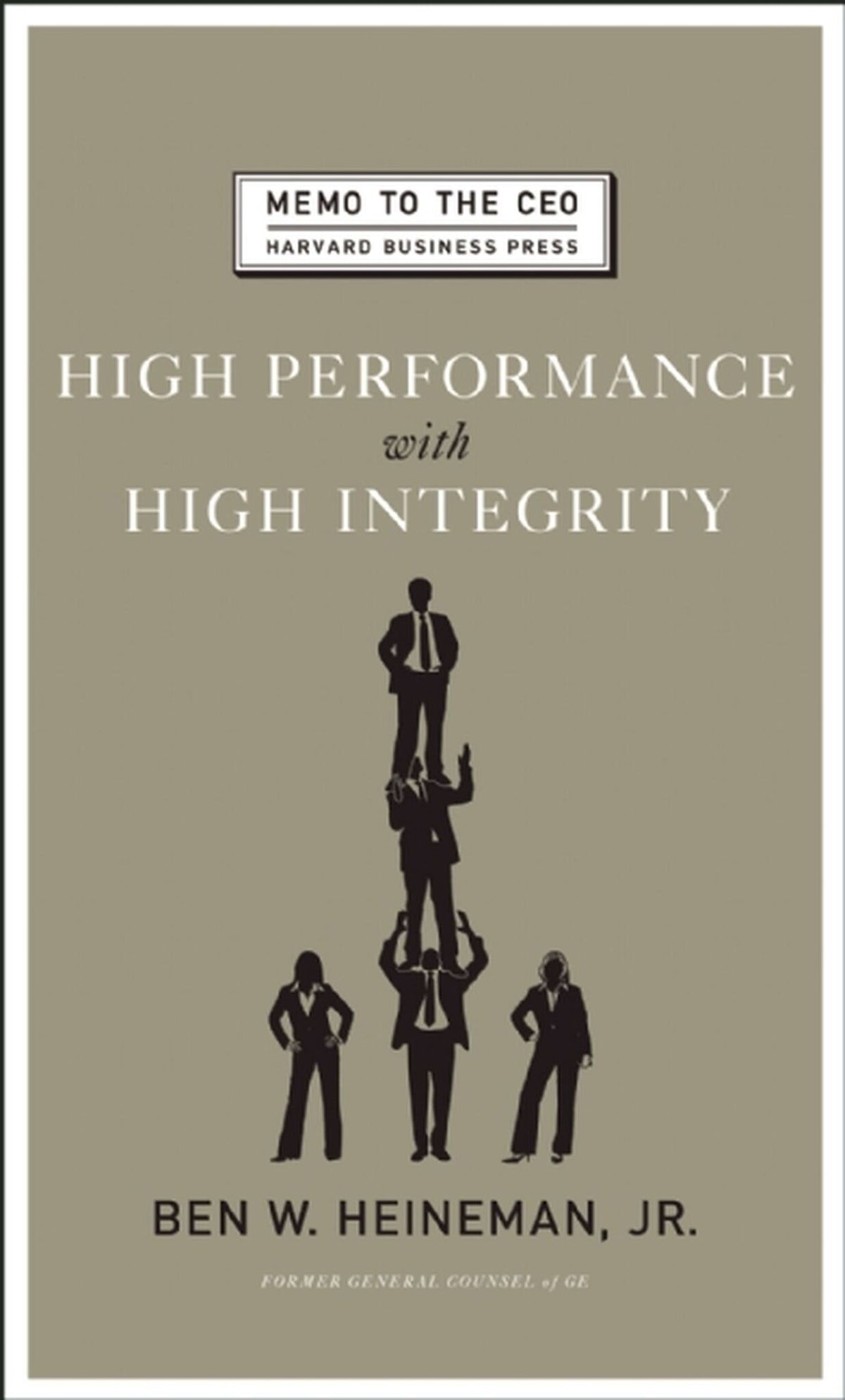 Cover image for High Performance with High Integrity ISBN 9781422146064