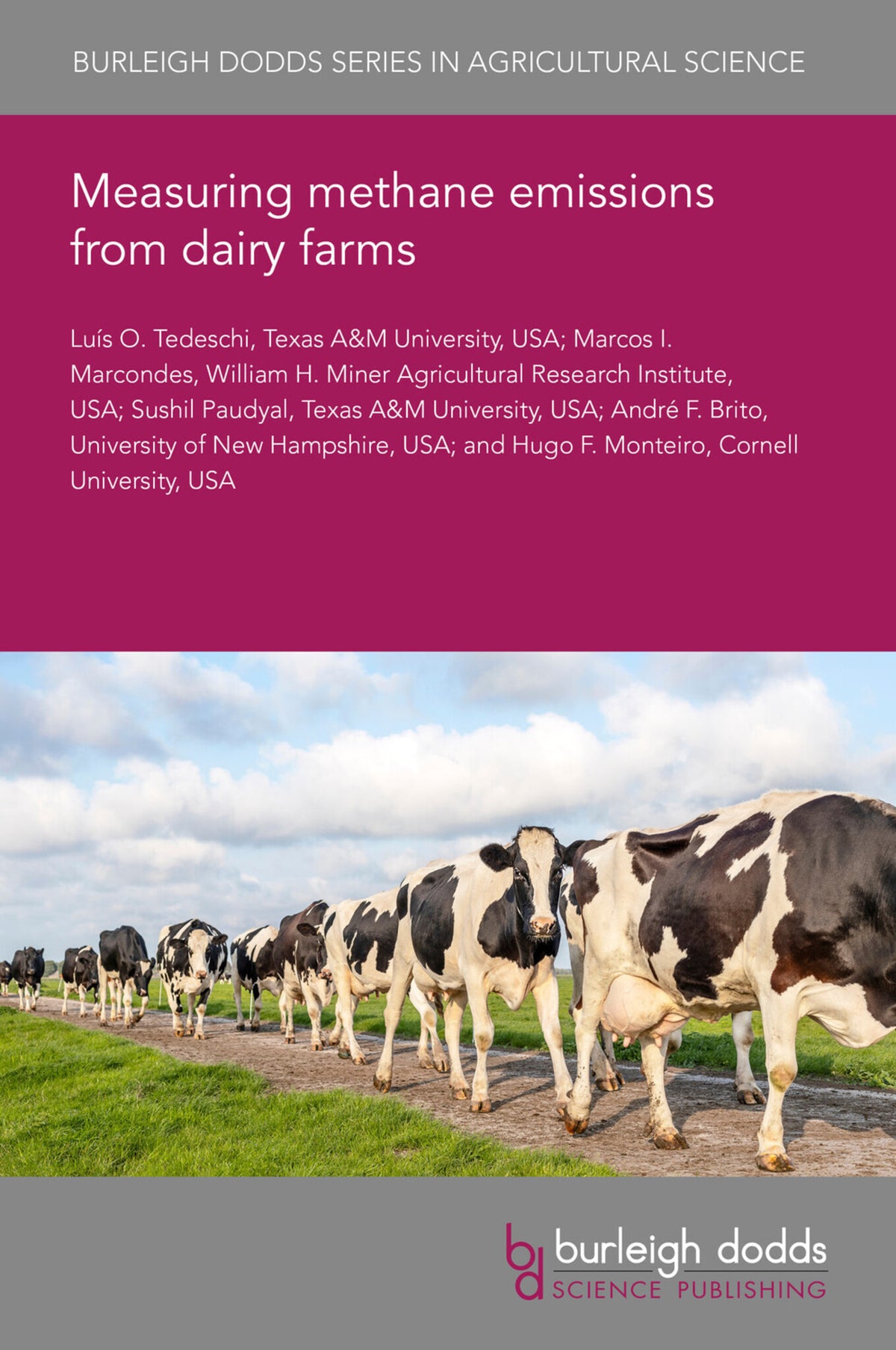 Cover image for Measuring methane emissions from dairy farms ISBN 9781835456705