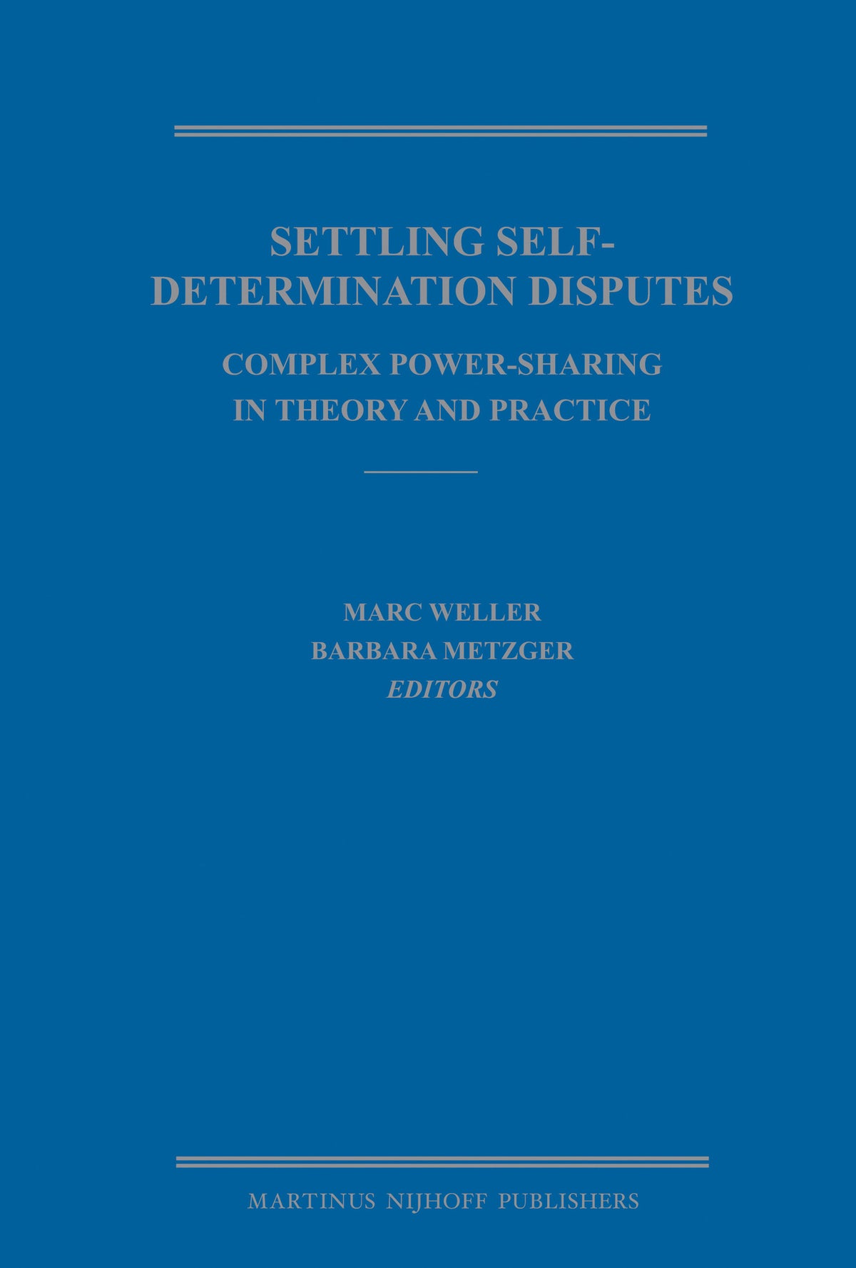 Settling Self-Determination Disputes