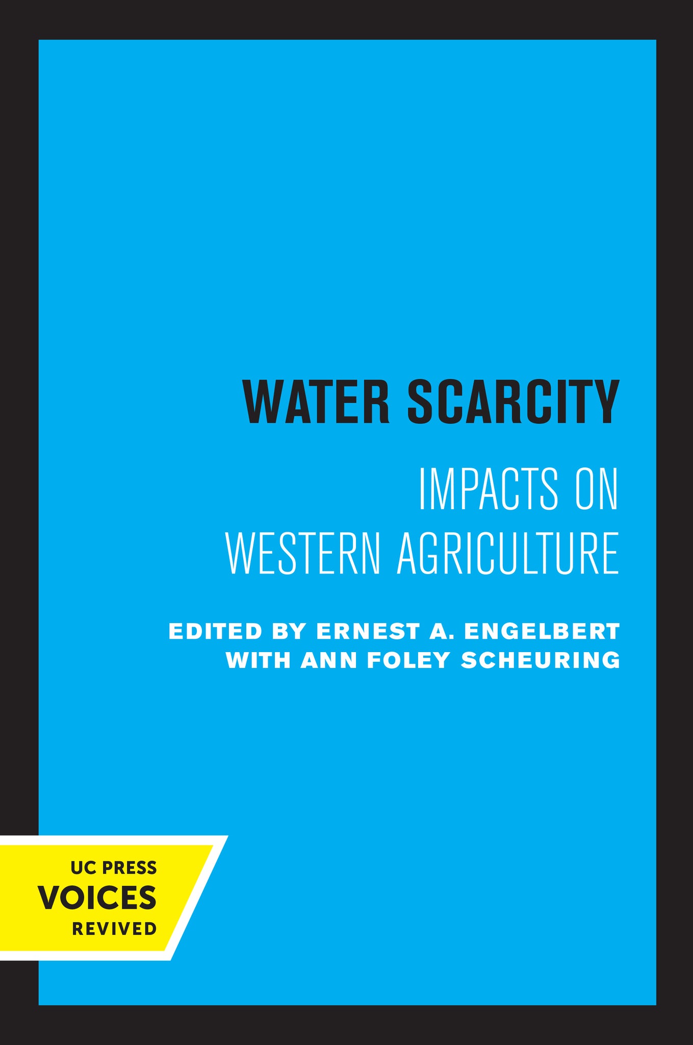 Cover image for Water Scarcity ISBN 9780520310926