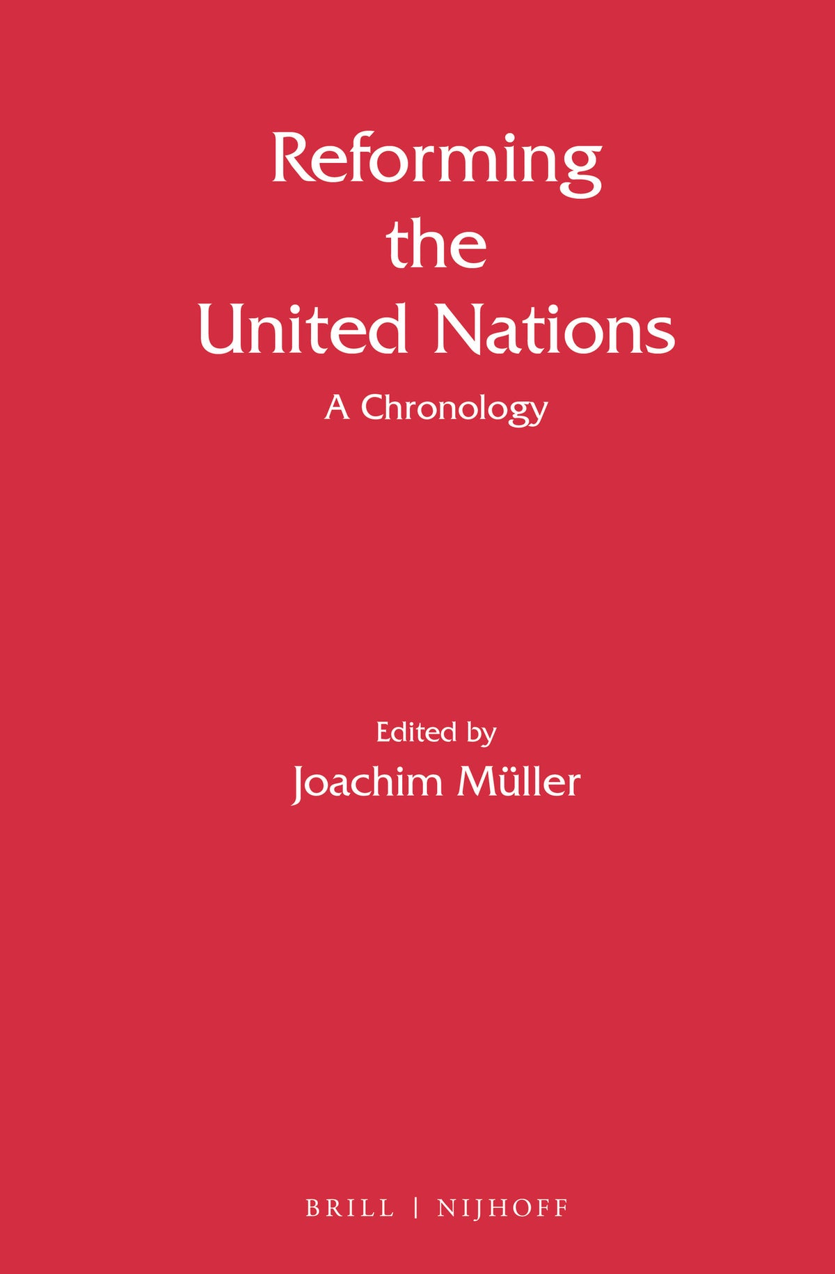 Reforming the United Nations