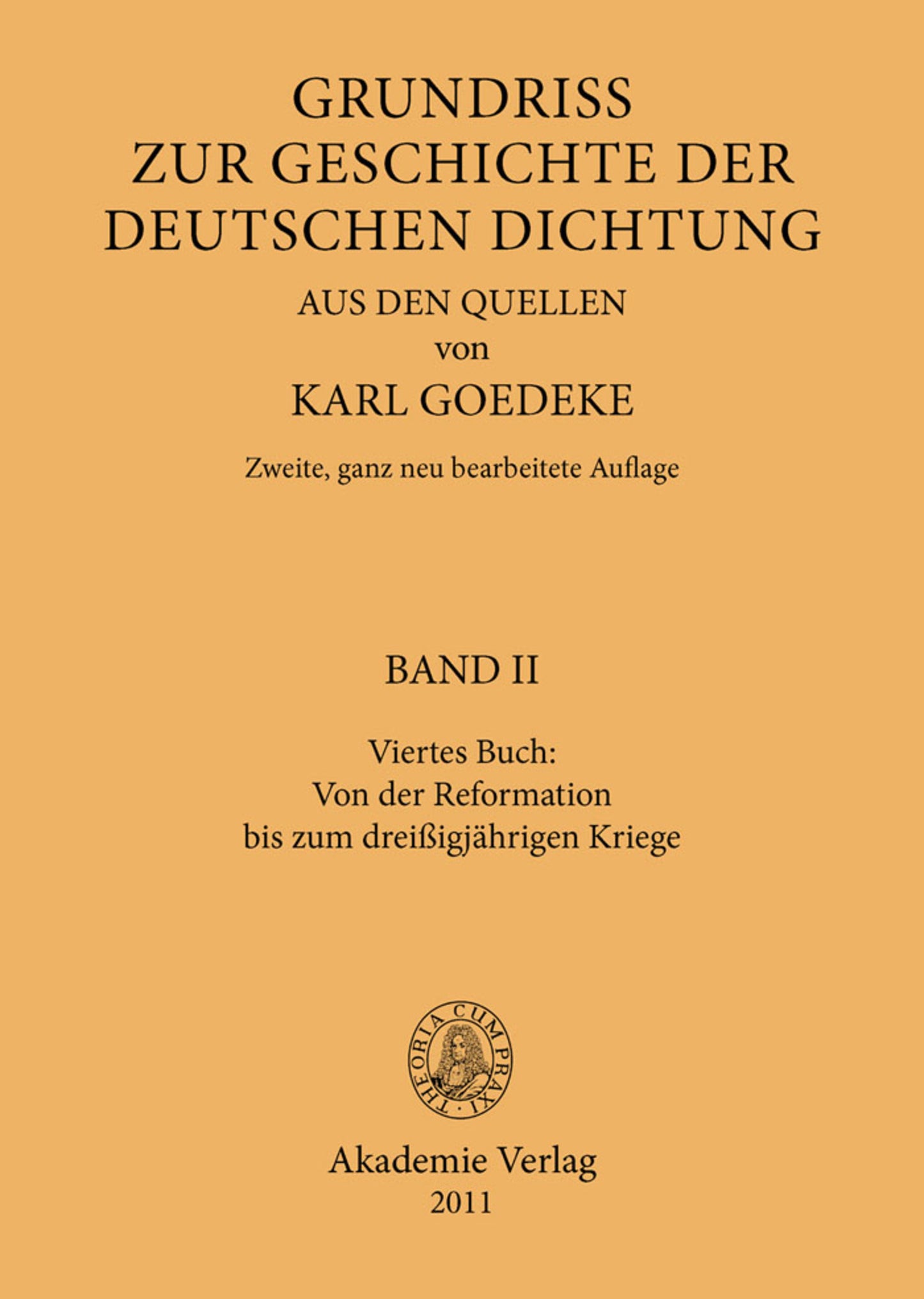 Viertes Buch: Von der Reformation bis zum dreissigjährigen Kriege