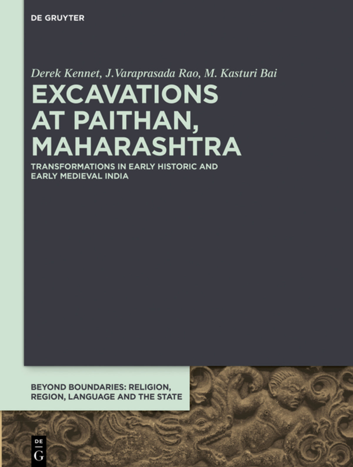 Cover image for Excavations at Paithan, Maharashtra ISBN 9783110653533