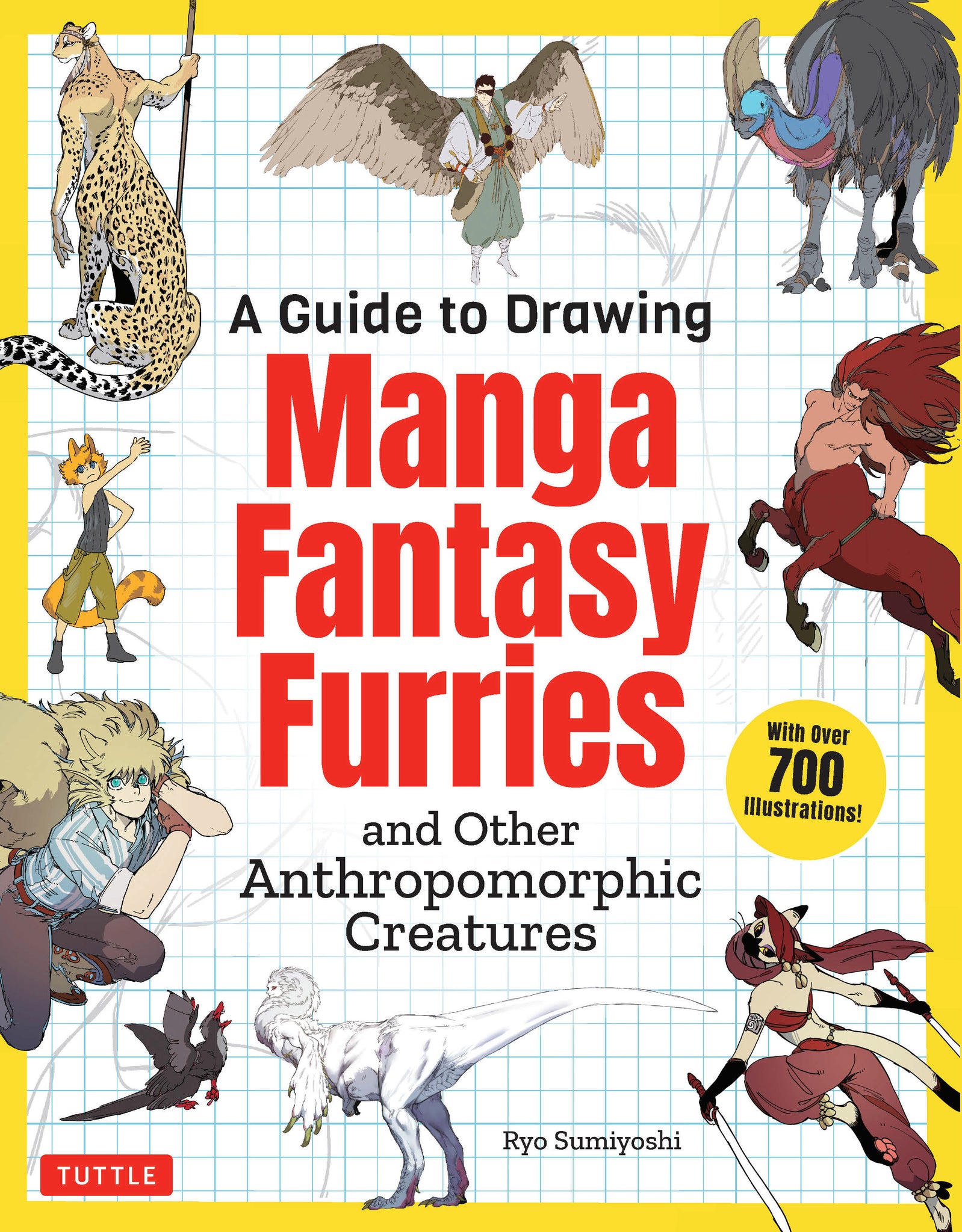 Cover image for A Guide to Drawing Manga Fantasy Furries ISBN 9784805317341