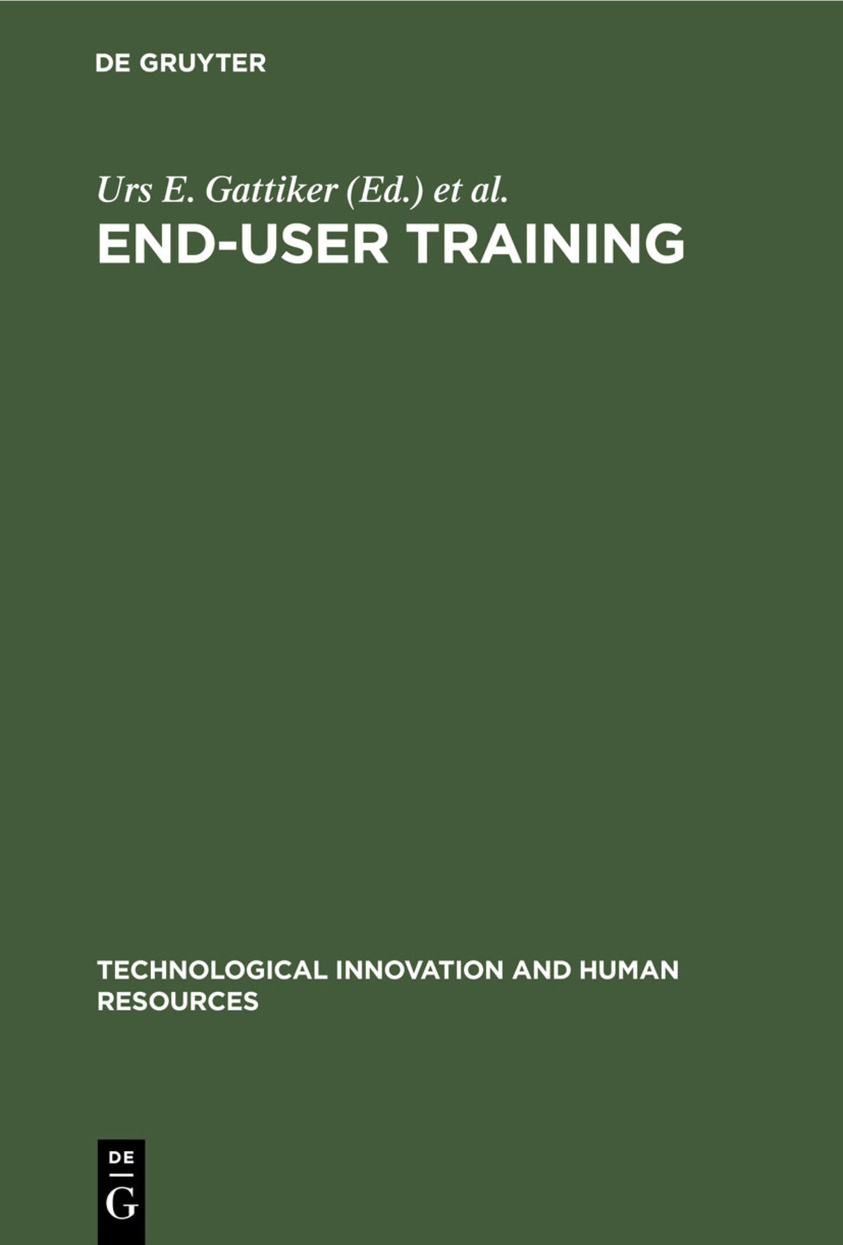 End-User Training