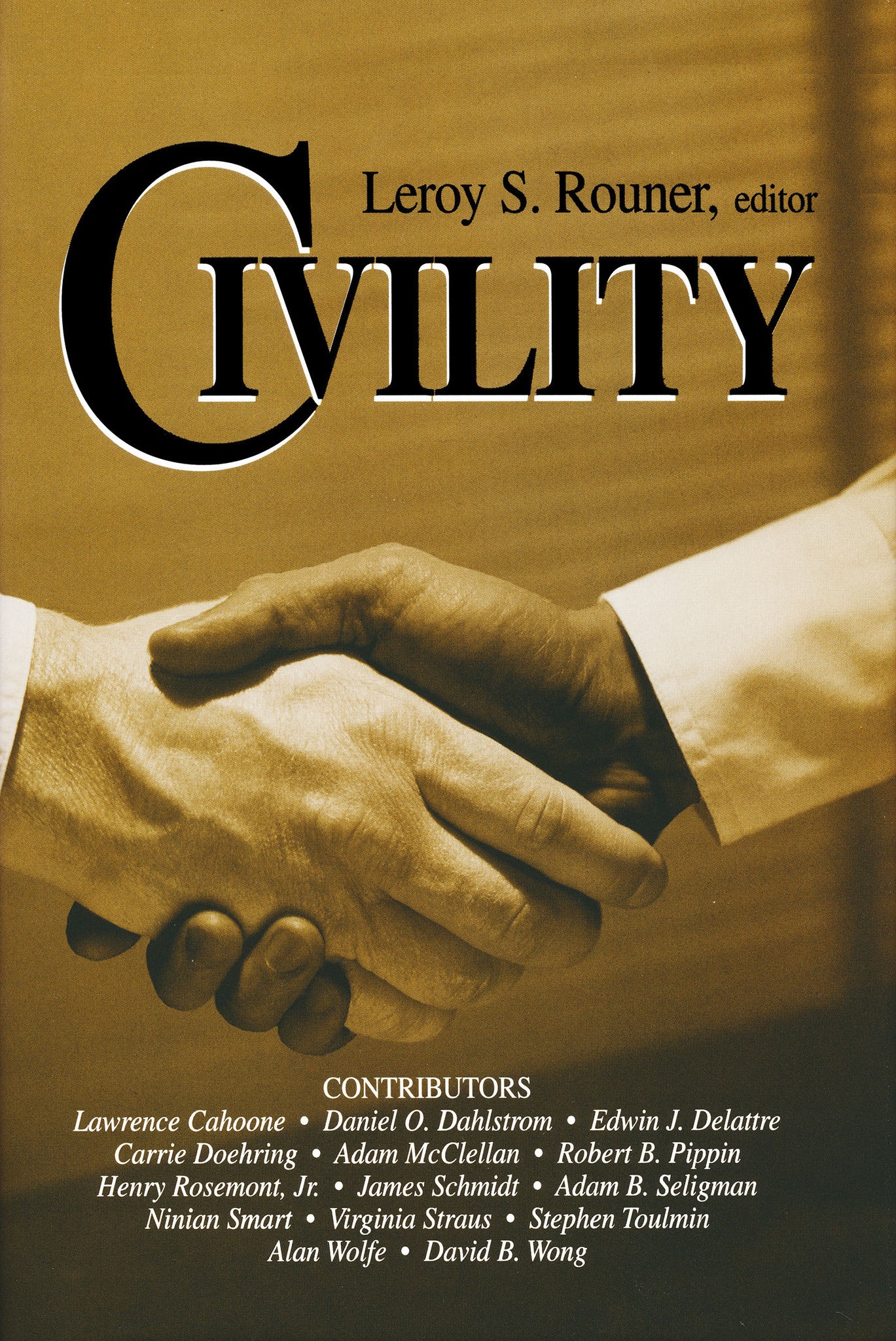 Cover image for Civility ISBN 9780268022563