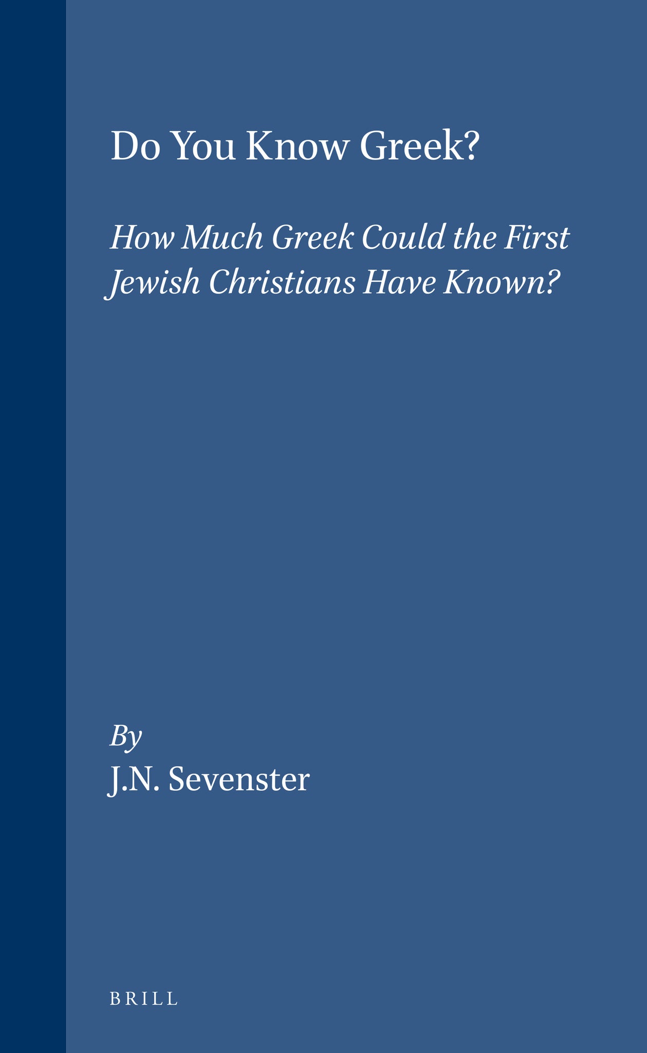 Do You Know Greek?