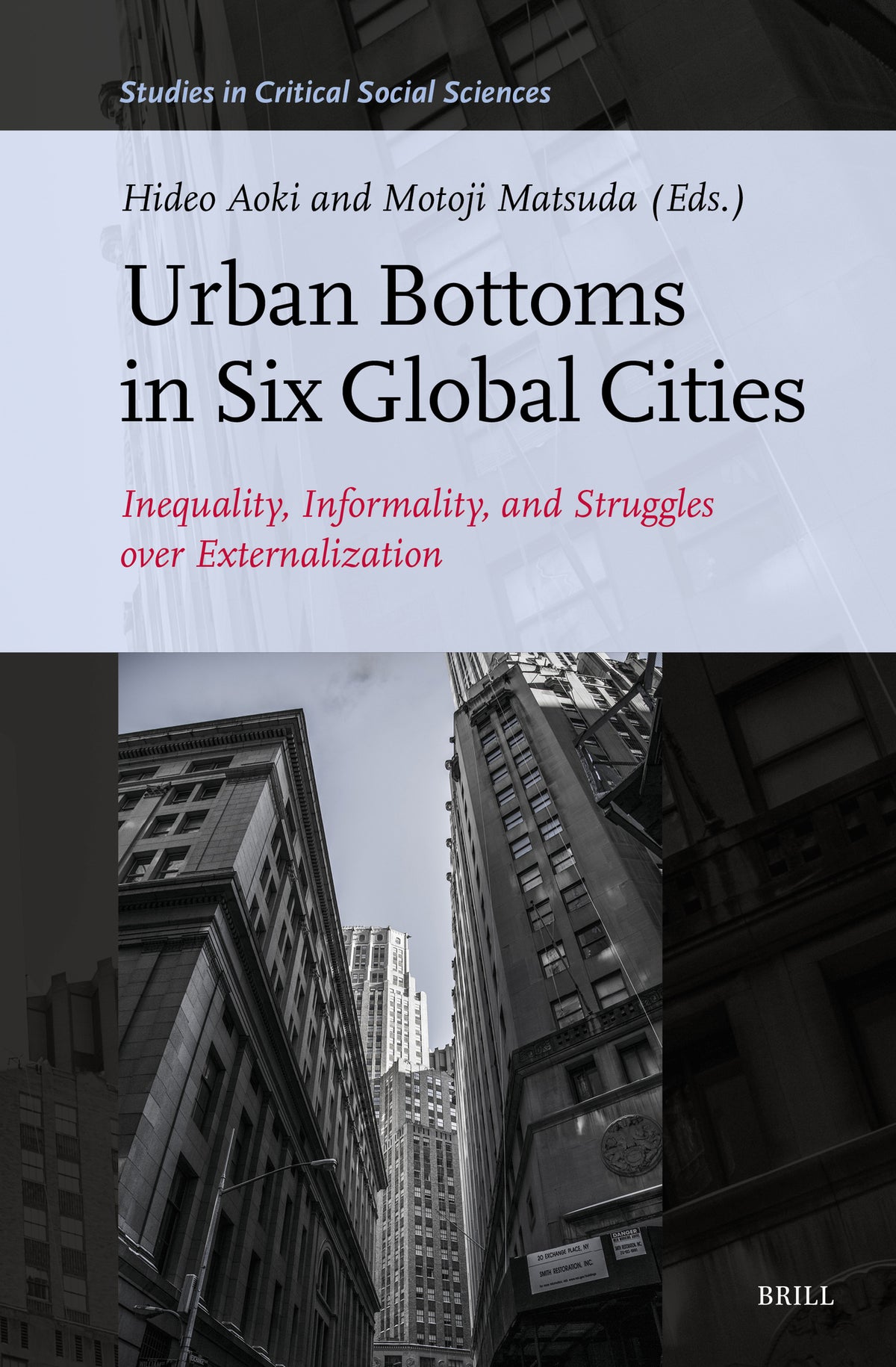 Cover image for Urban Bottoms in Six Global Cities ISBN 9789004764873