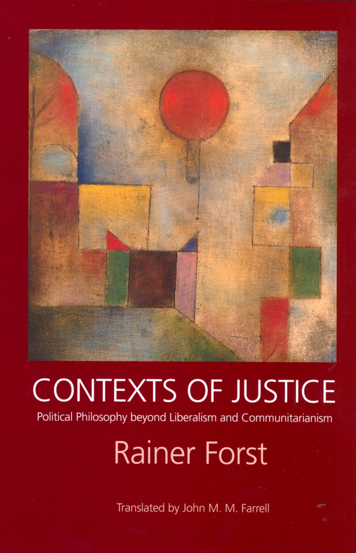 Cover image for Contexts of Justice ISBN 9780520232259