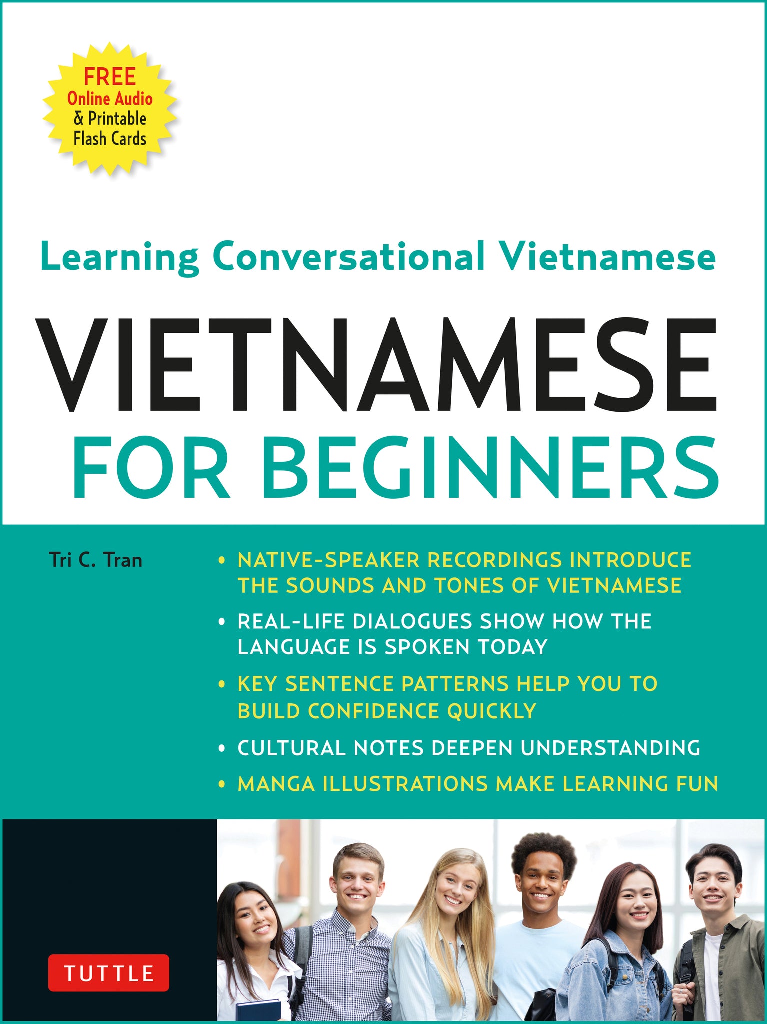 Cover image for Vietnamese for Beginners ISBN 9780804857727