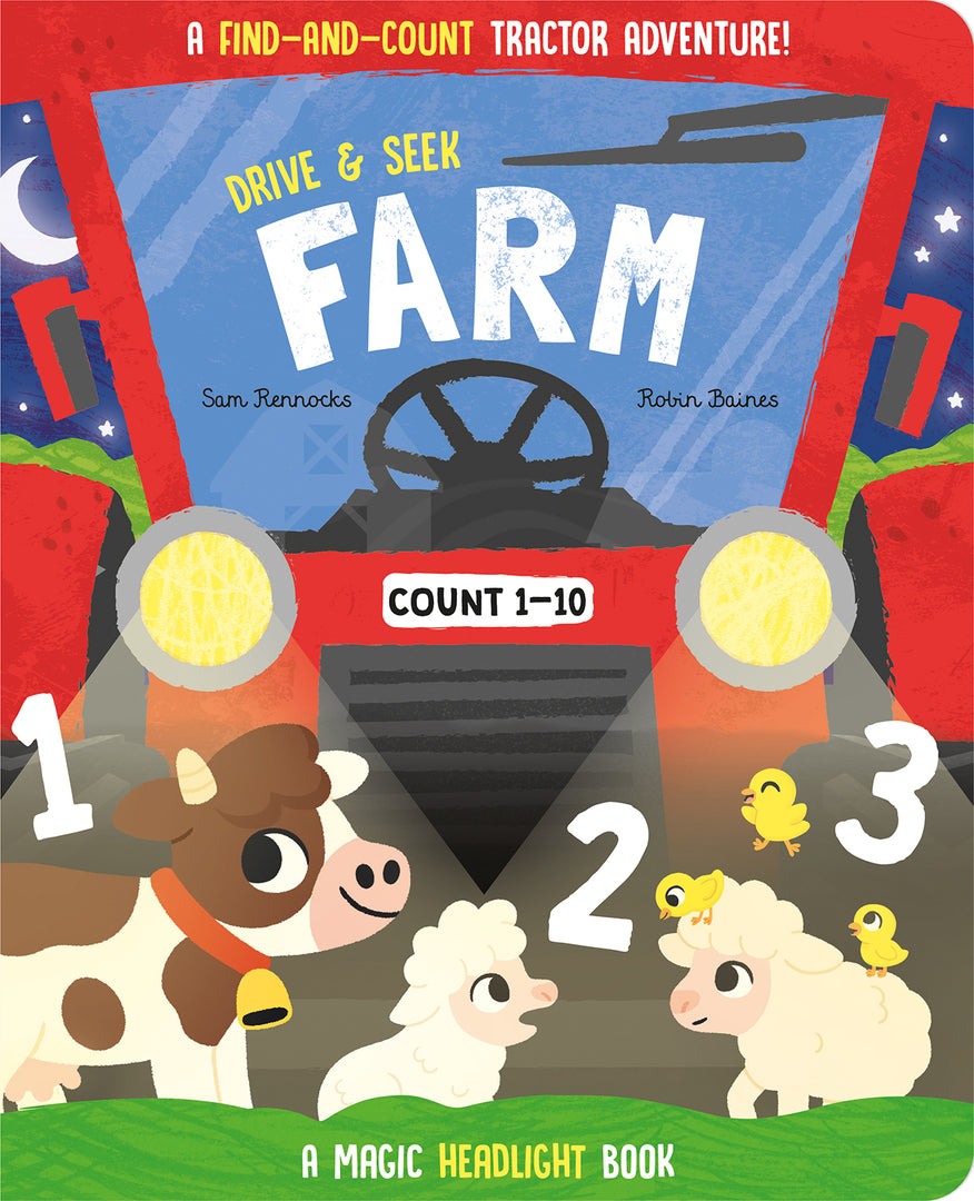 Cover image for Drive & Seek Farm - A Magic Find & Count Adventure ISBN 9781801058377