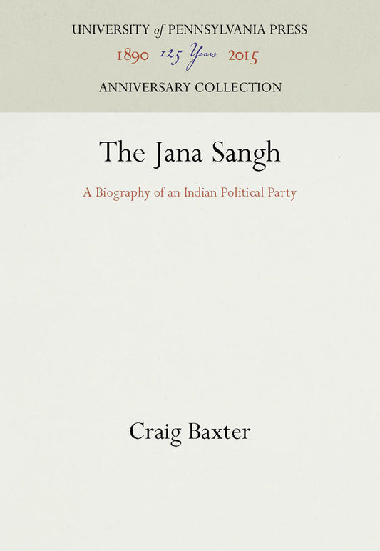 The Jana Sangh