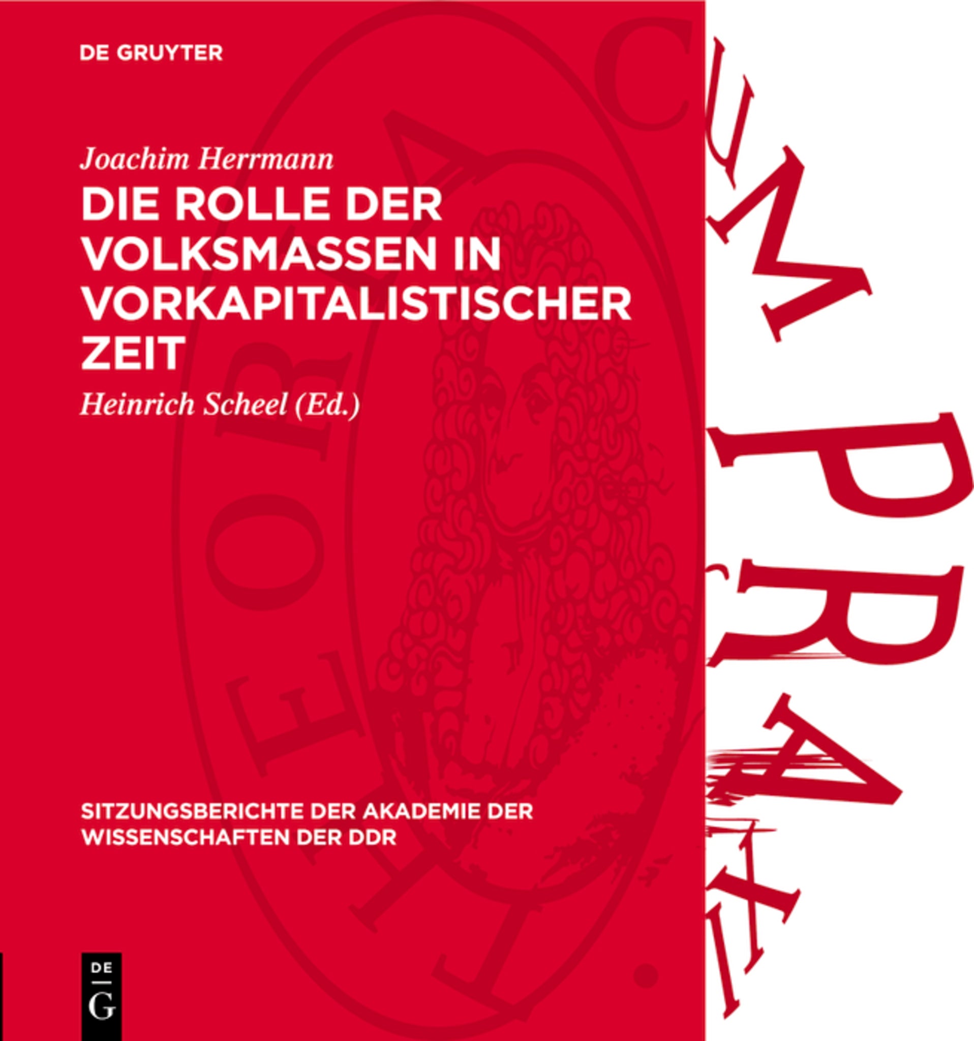 Die Rolle der Volksmassen in vorkapitalistischer Zeit