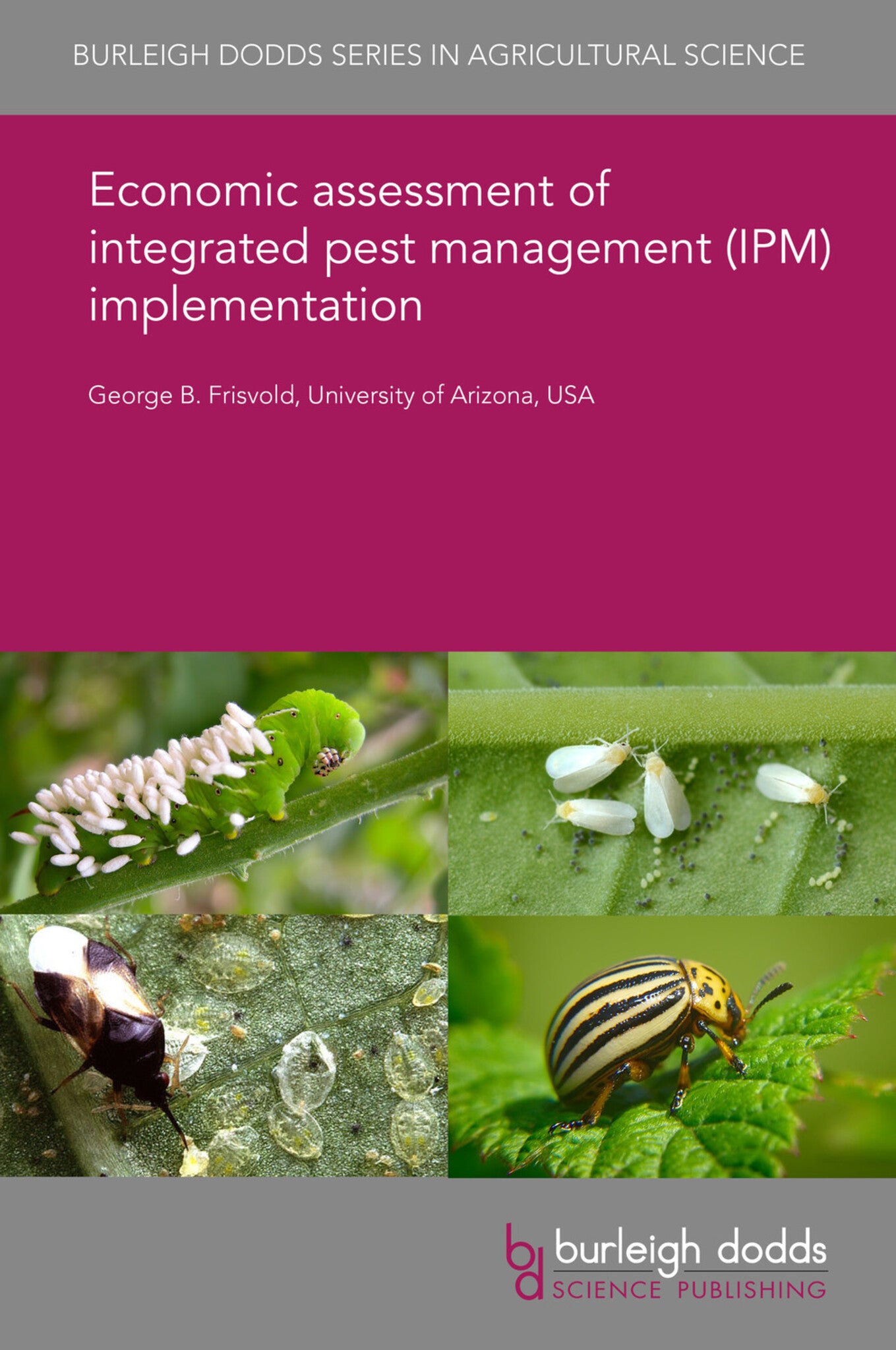 Cover image for Economic assessment of integrated pest management (IPM) implementation ISBN 9781838799618