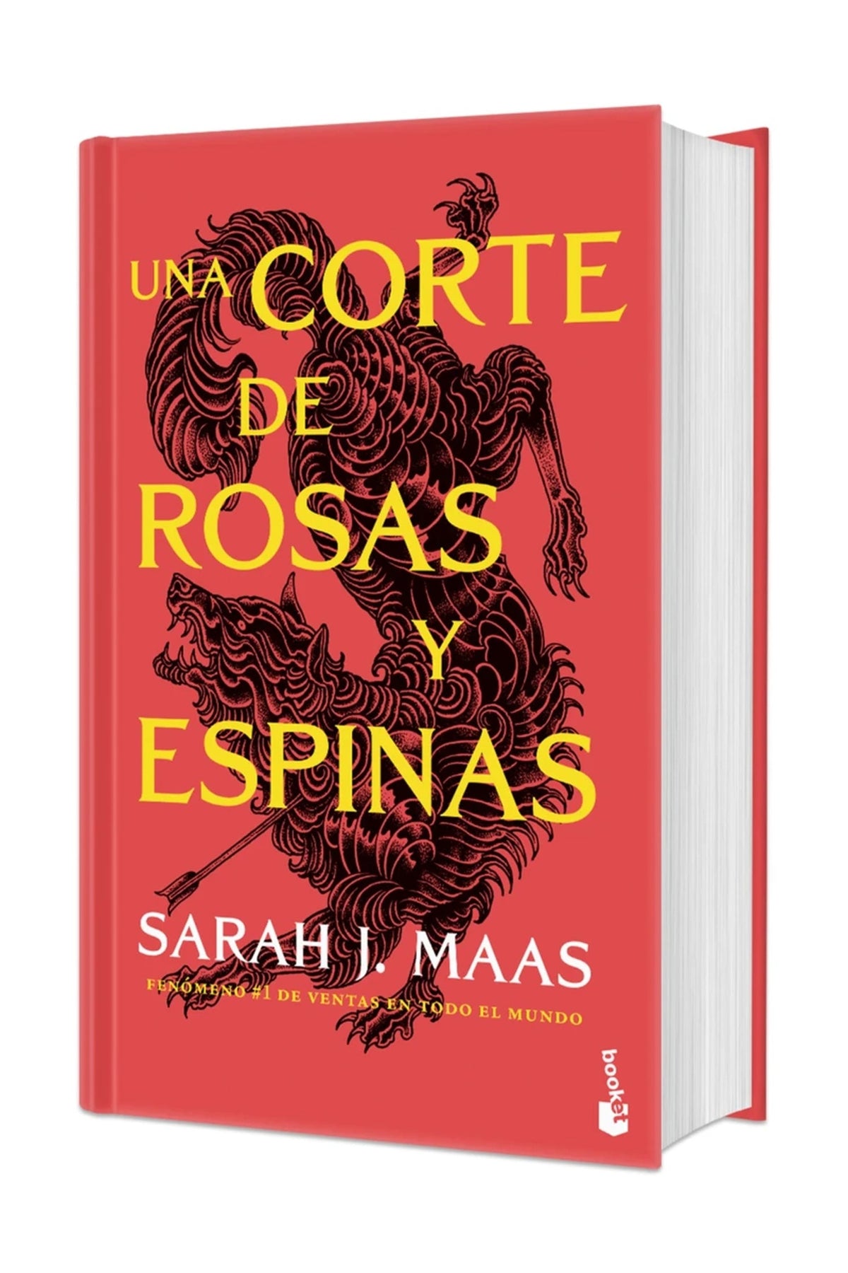 Cover image for Una corte de rosas y espinas. Edición Tapa Dura / A Court of Thorns and Roses ISBN 9786073945851