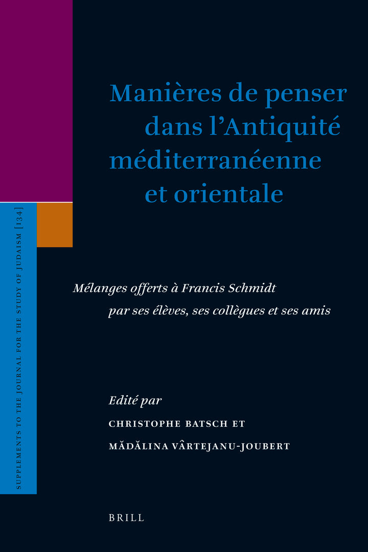 Manières de penser dans l’Antiquité méditerranéenne et orientale