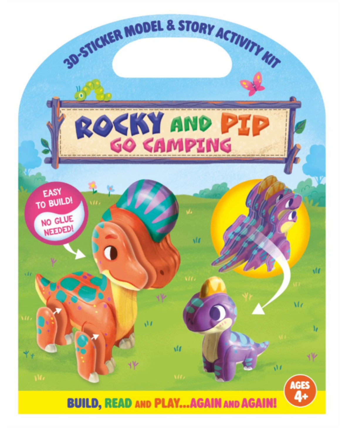 3D Story Stickables: Dinosaurs Go Gamping