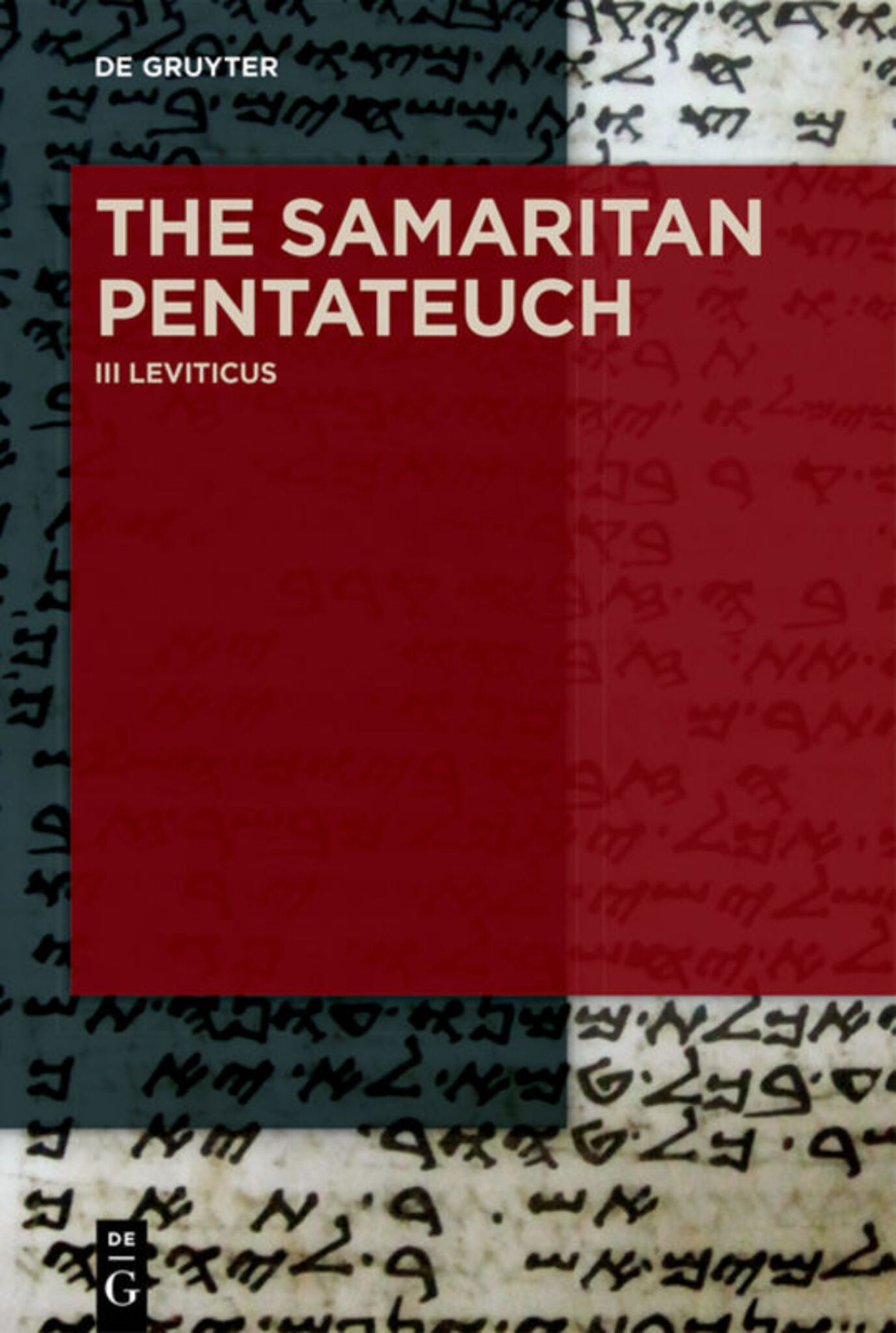 Cover image for Leviticus ISBN 9783110402872