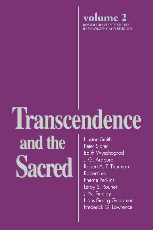 Transcendence and the Sacred