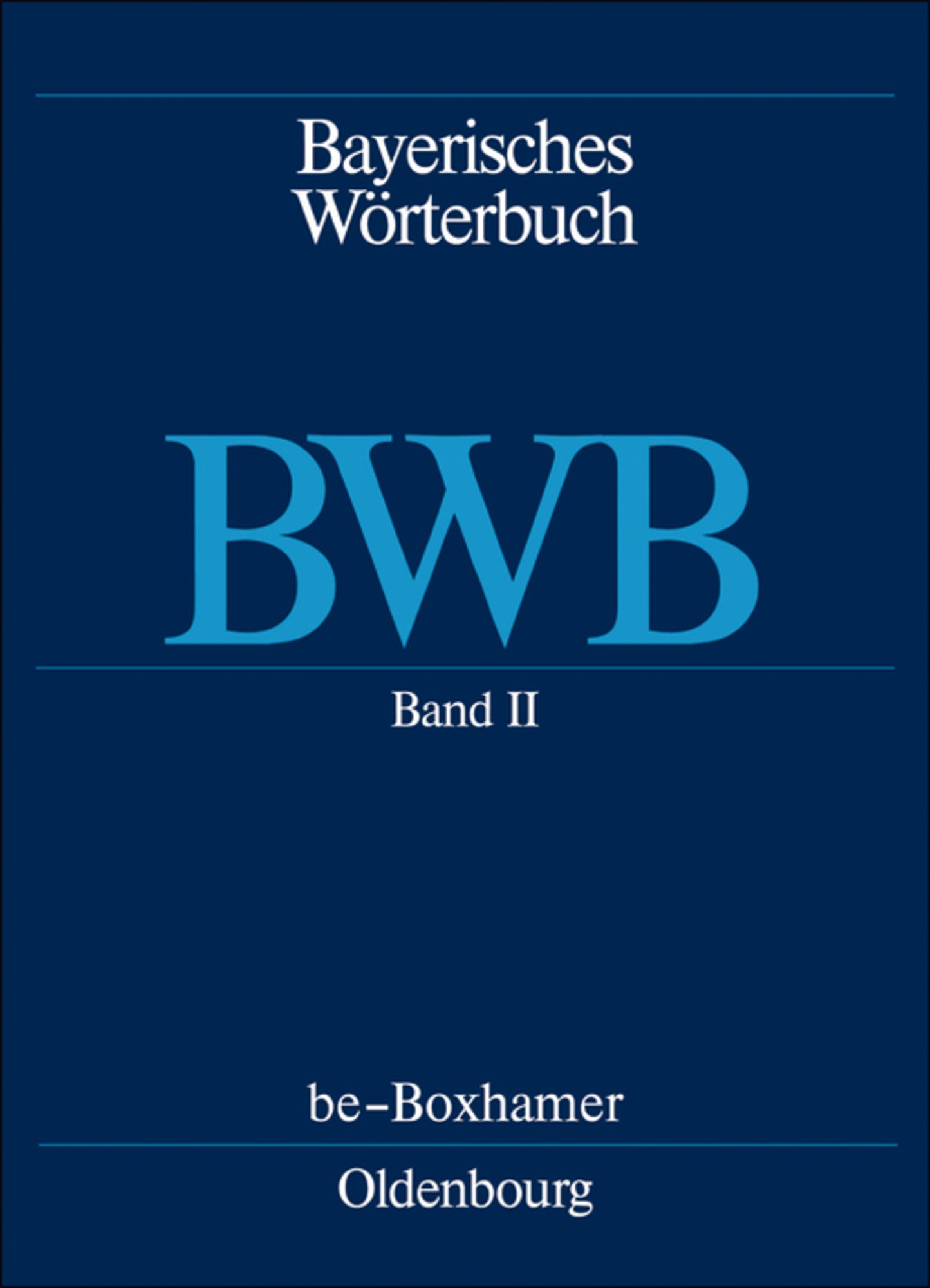 be – Boxhamer