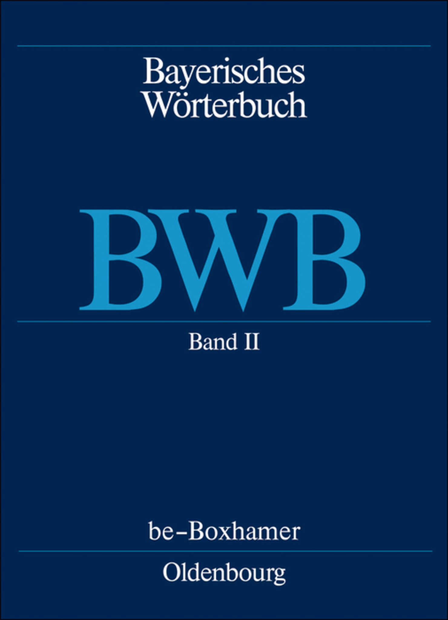 be – Boxhamer