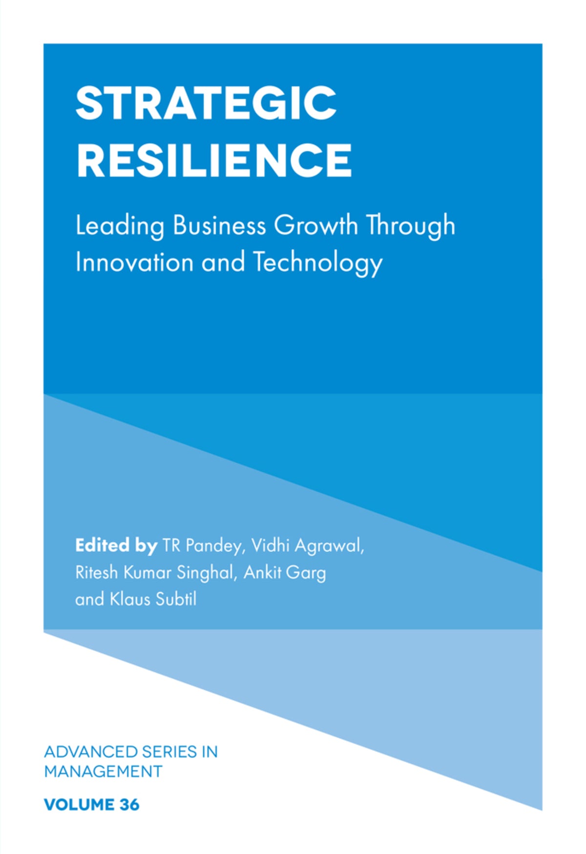 Cover image for Strategic Resilience ISBN 9781837421602