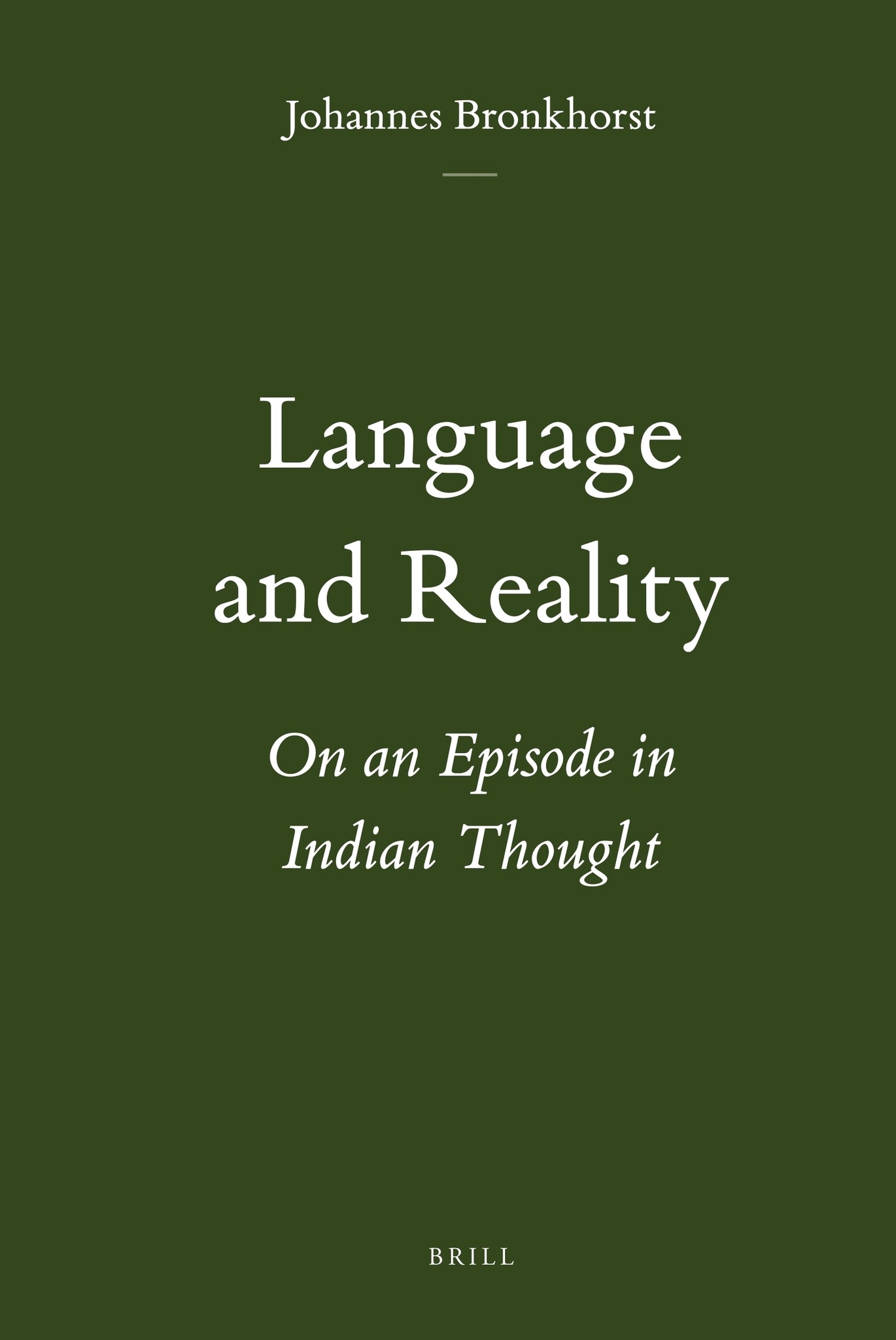 Cover image for Language and Reality ISBN 9789004204355
