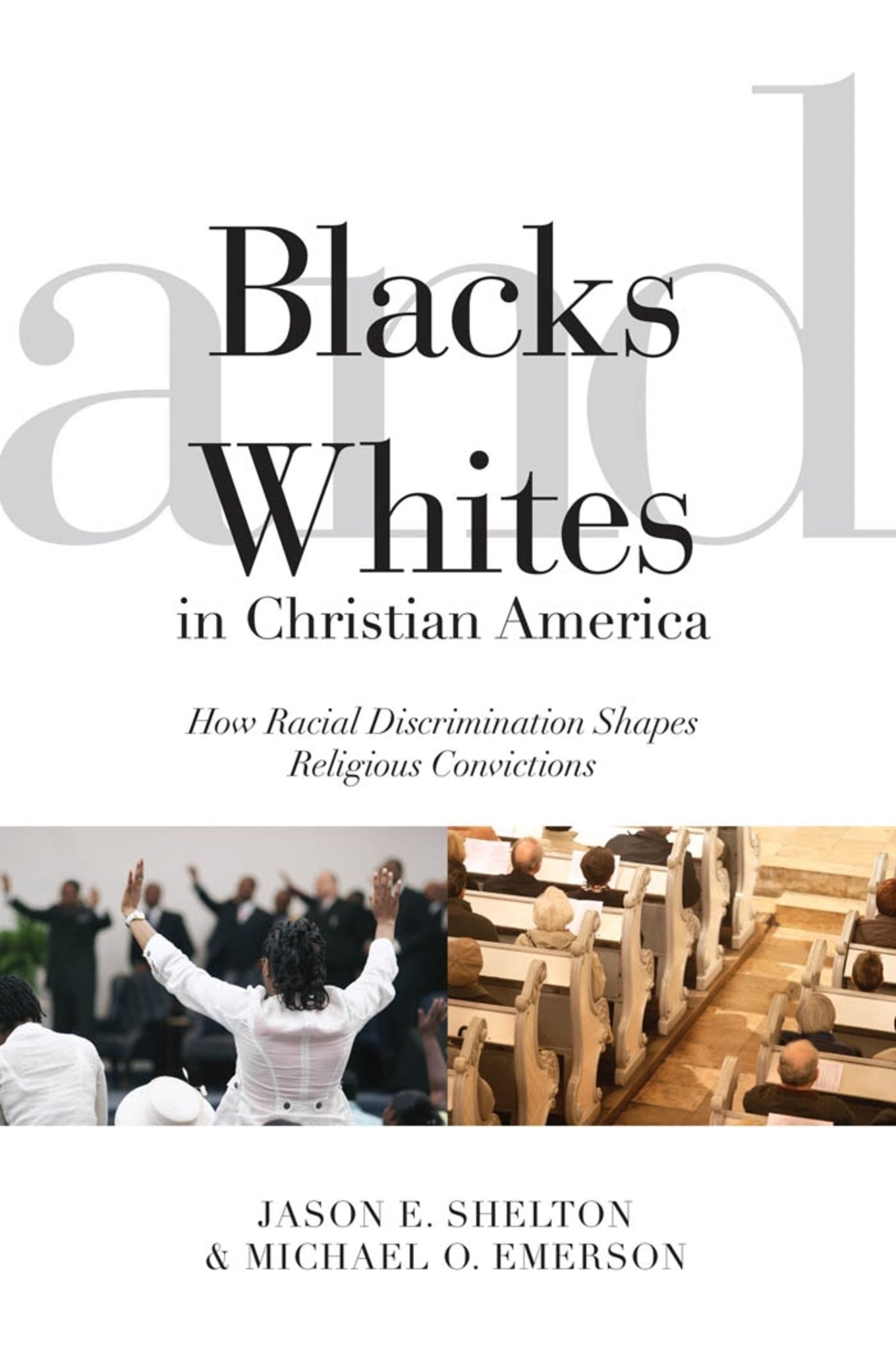 Cover image for Blacks and Whites in Christian America ISBN 9780814722787