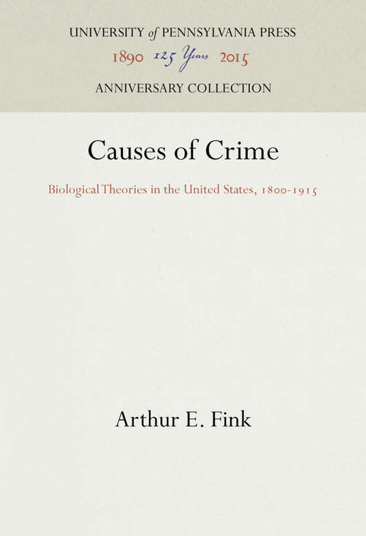 Causes of Crime