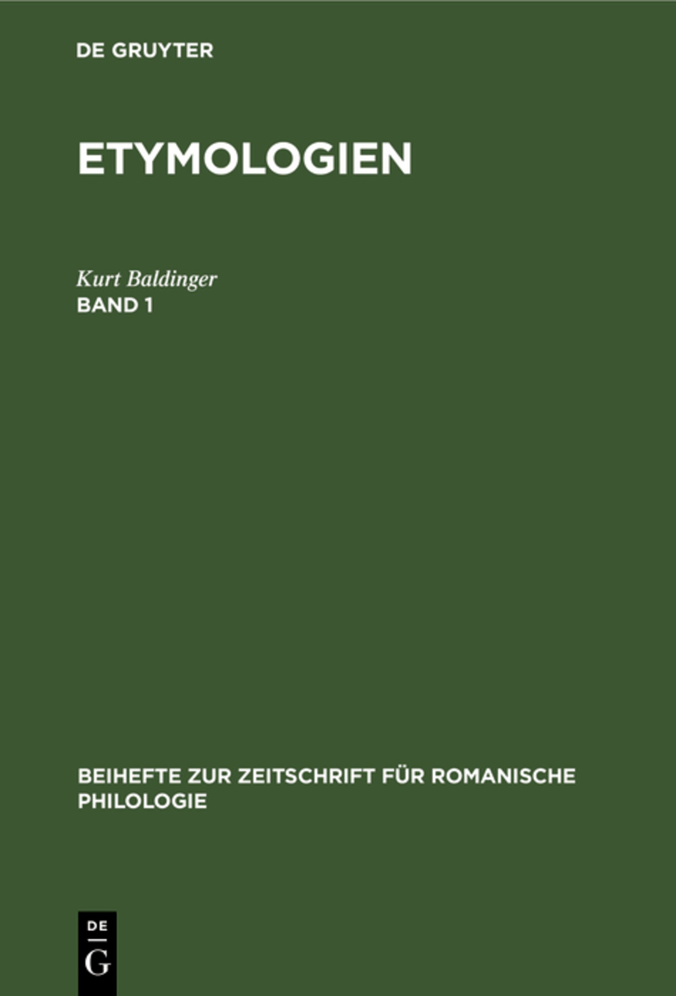 Etymologien
