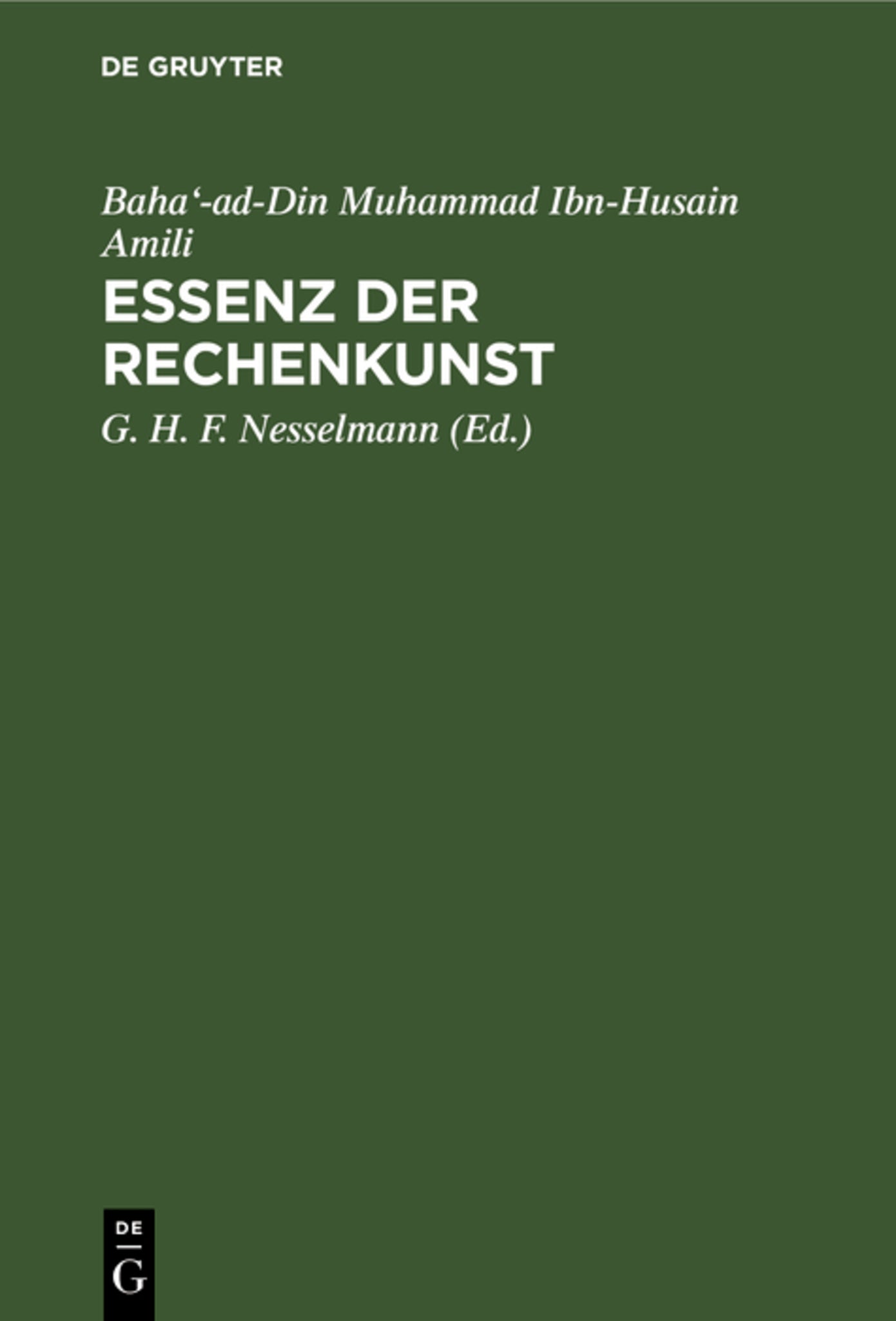 Essenz der Rechenkunst